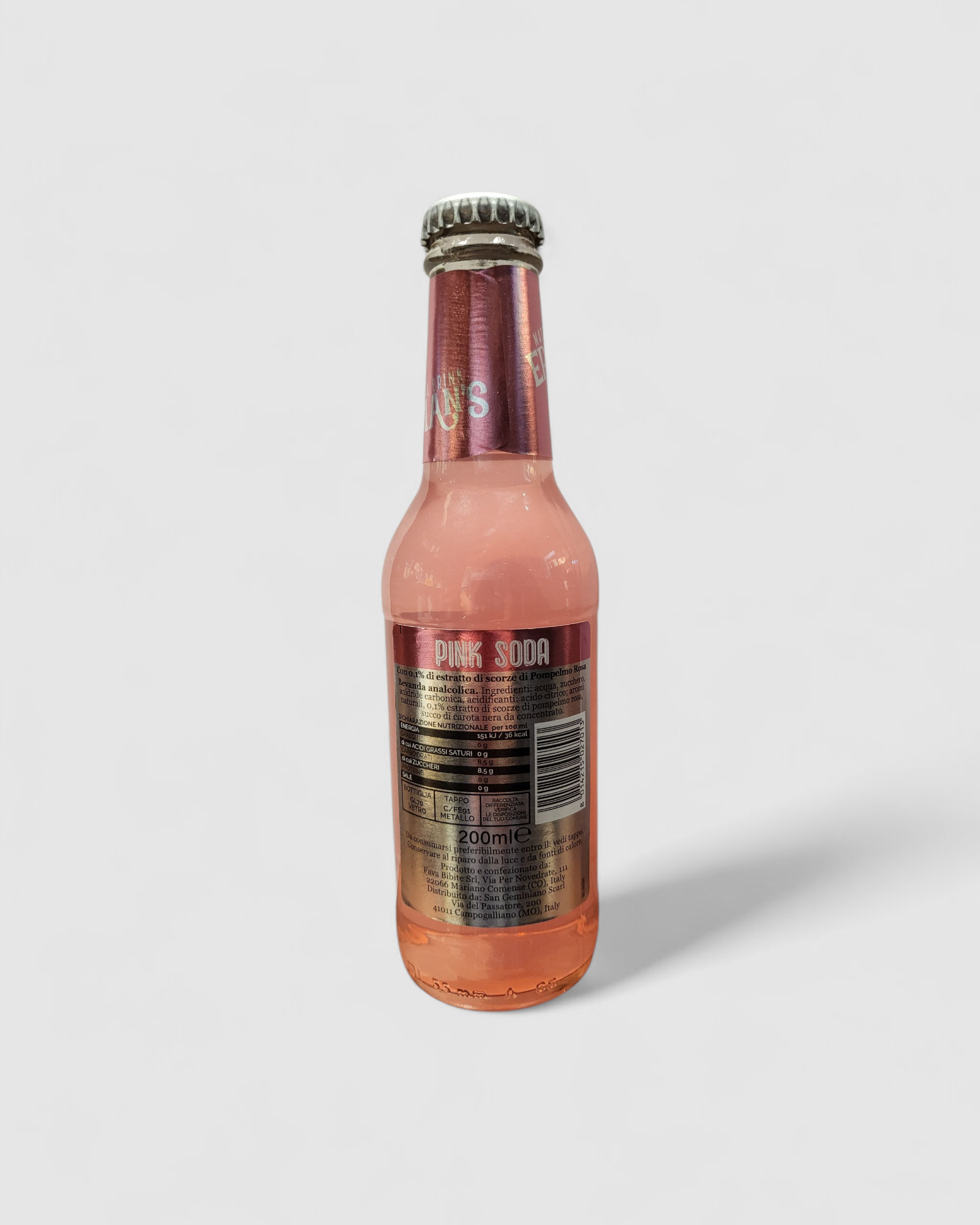 Acqua Tonica Erman’s Pink Soda