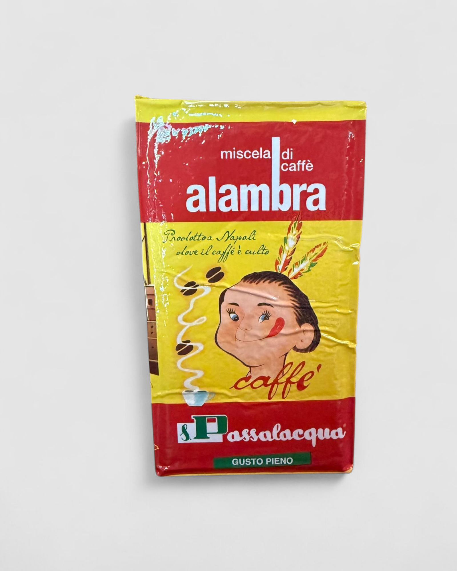 Alambra caffè macinato 30% arabica 70% robusta - Passalacqua