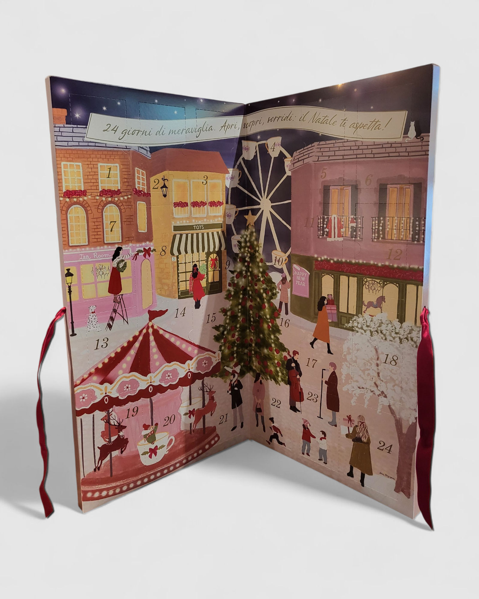 Calendario Avvento Infusi e Tè Meridiani