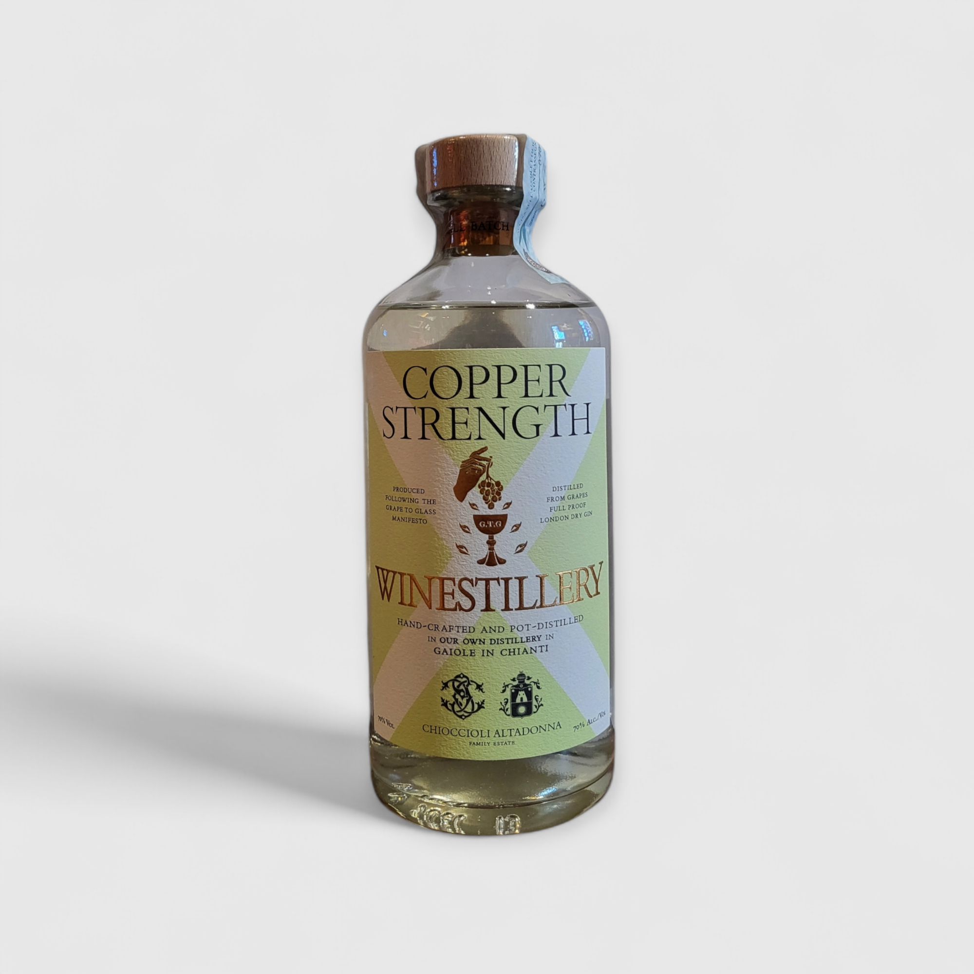 Gin Copper Strength - Winestillery 70 cl