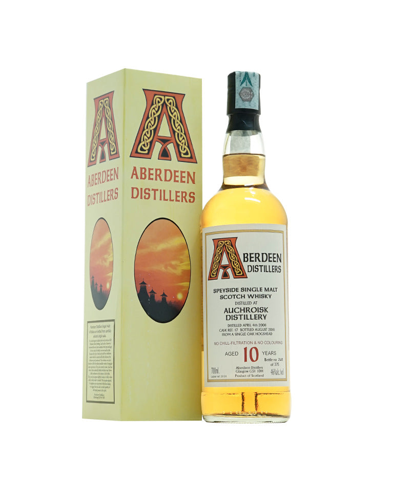 Single Malt Auchroisk Speyside 2008 Cask 17 Astucciato - Aberdeen