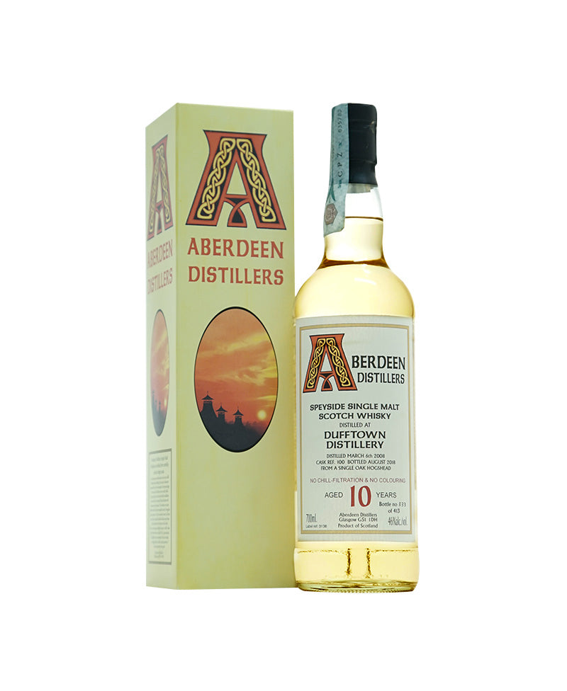 Single Malt Dufftown 2008 10 Yo Cask 100  Astucciato - Aberdeen