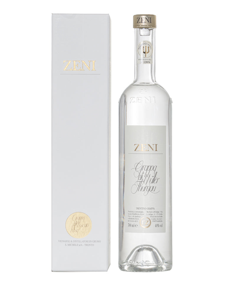 Grappa Di Muller Thurgau Astucciata - Distilleria Zeni