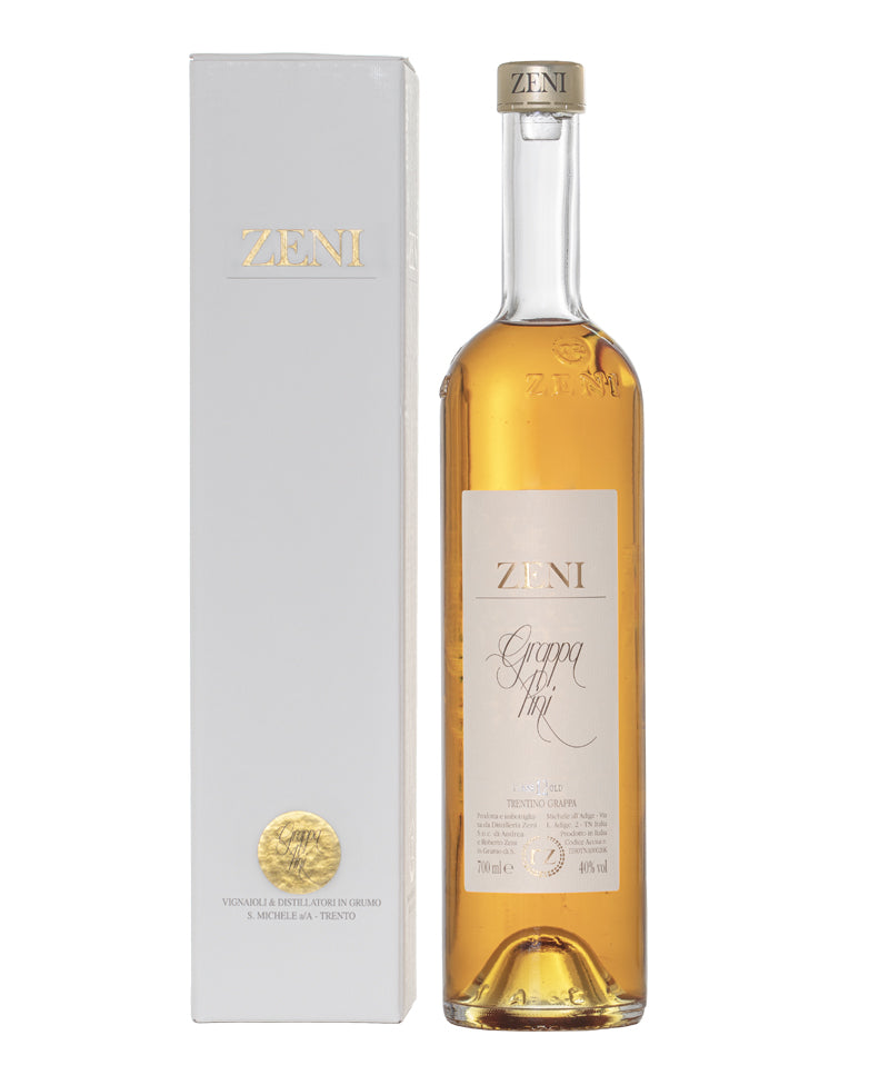 Grappa Pini 12 Anni Teroldego Astucciata - Distilleria Zeni