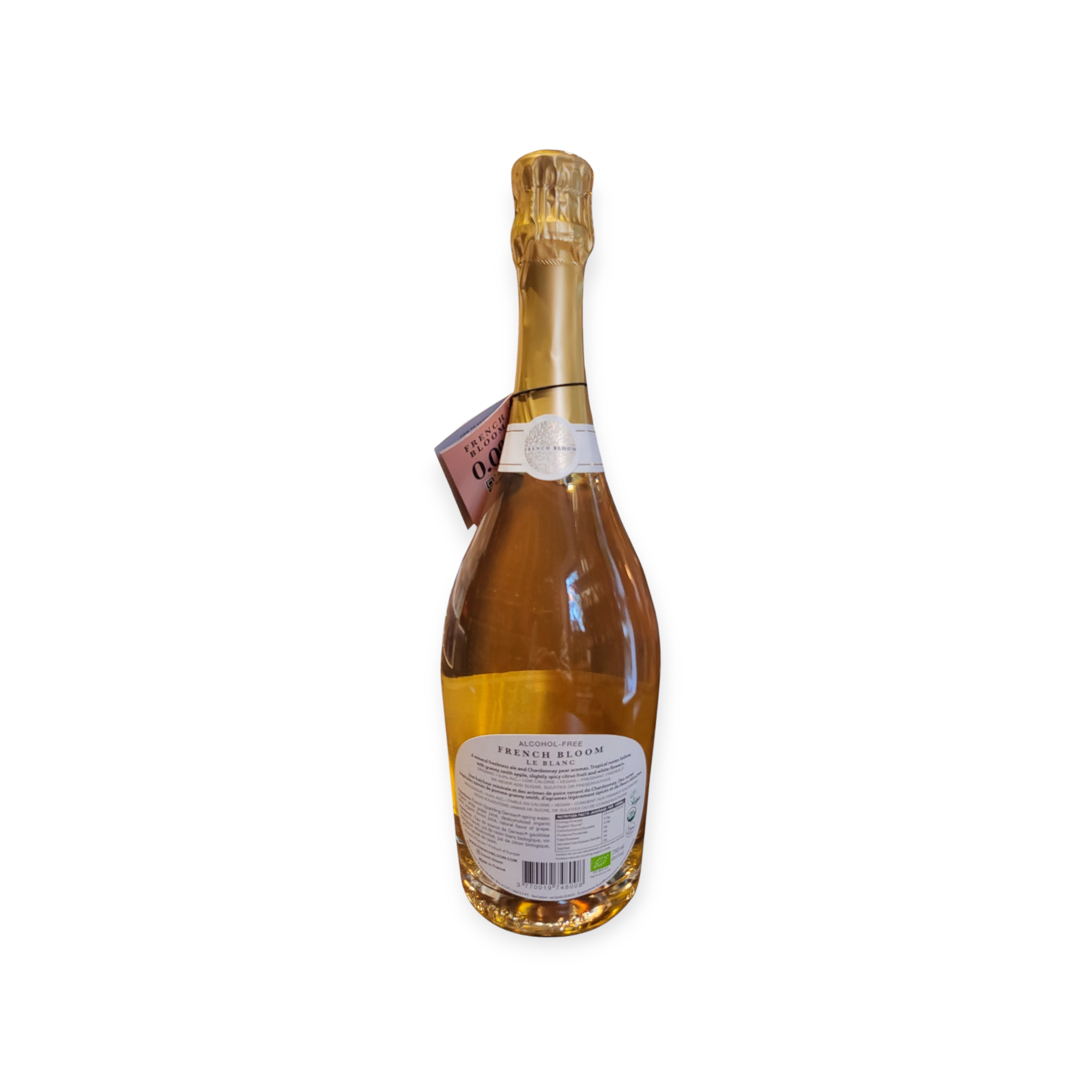Spumante French Bloom Le Blanc Organic French Bubbly 0.0 Alcohol Free