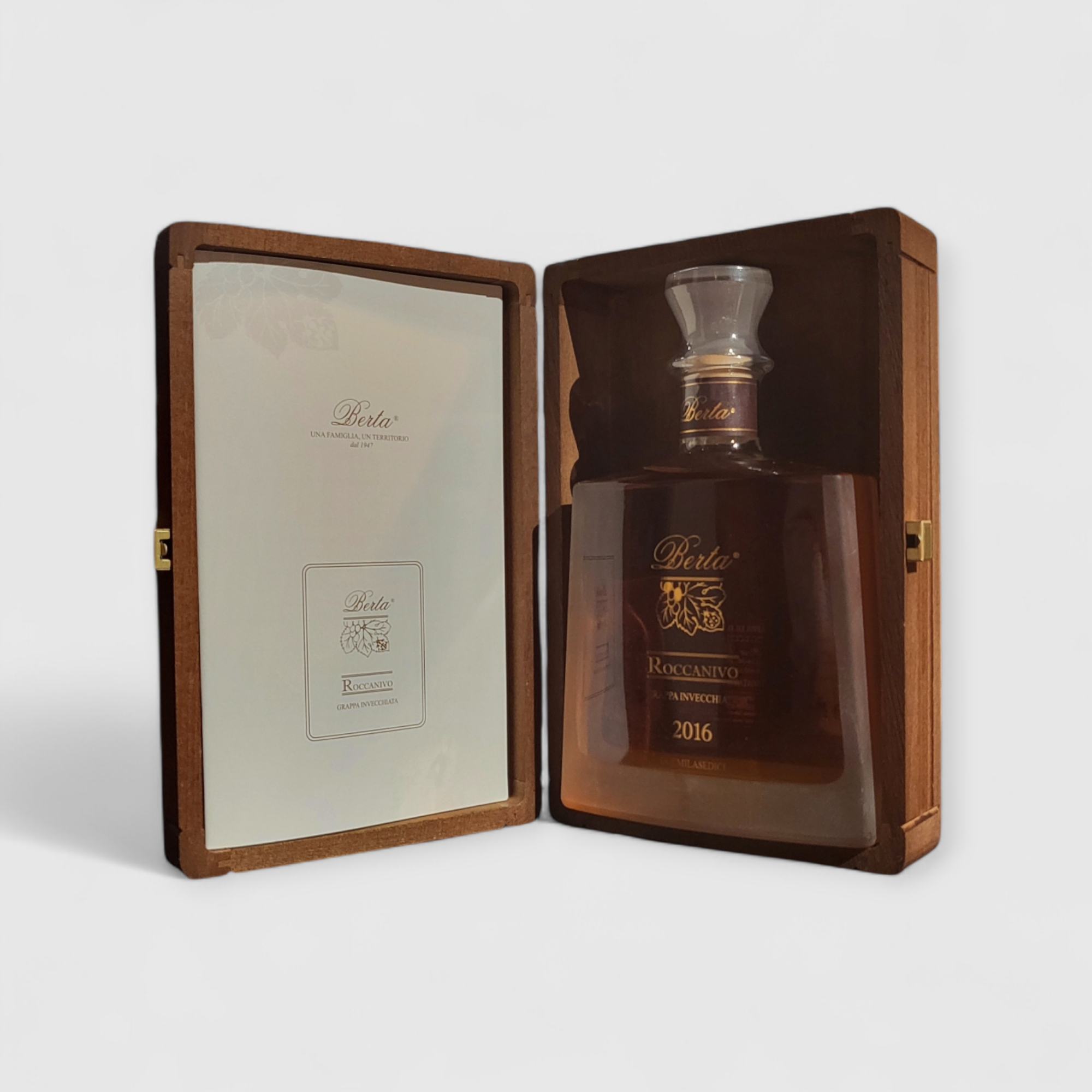 Grappa di Barbera Roccanivo - Berta