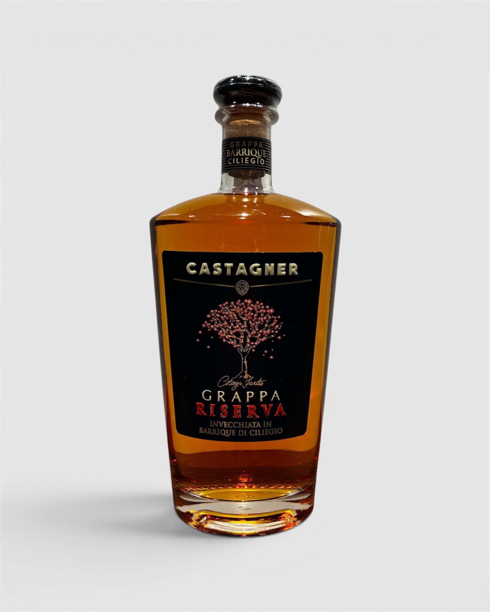 Grappa riserva invecchiata in barrique di ciliegio - Castagner