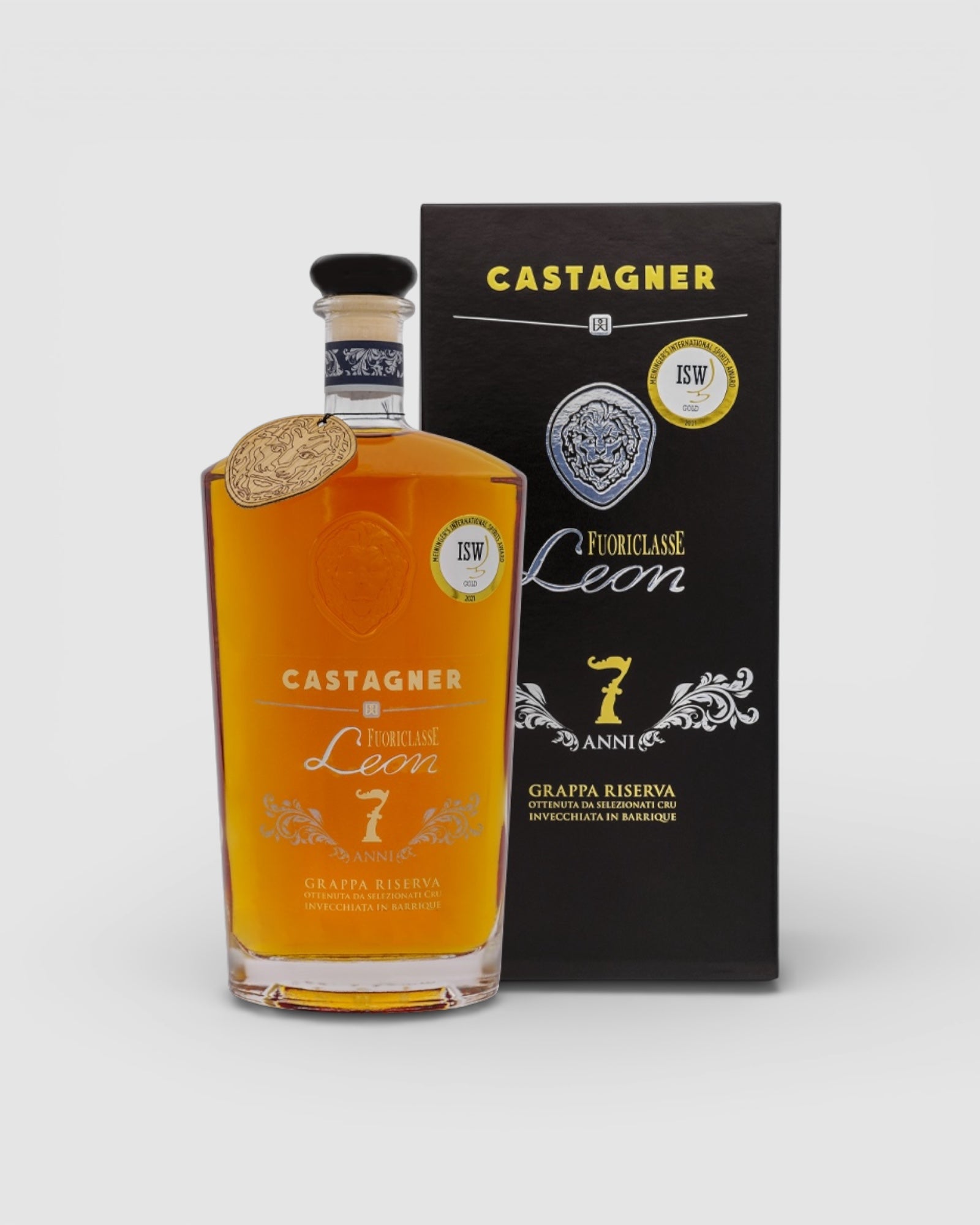 Fuoriclasse Leon Riserva 7 anni – Grappa Barricata Castagner
