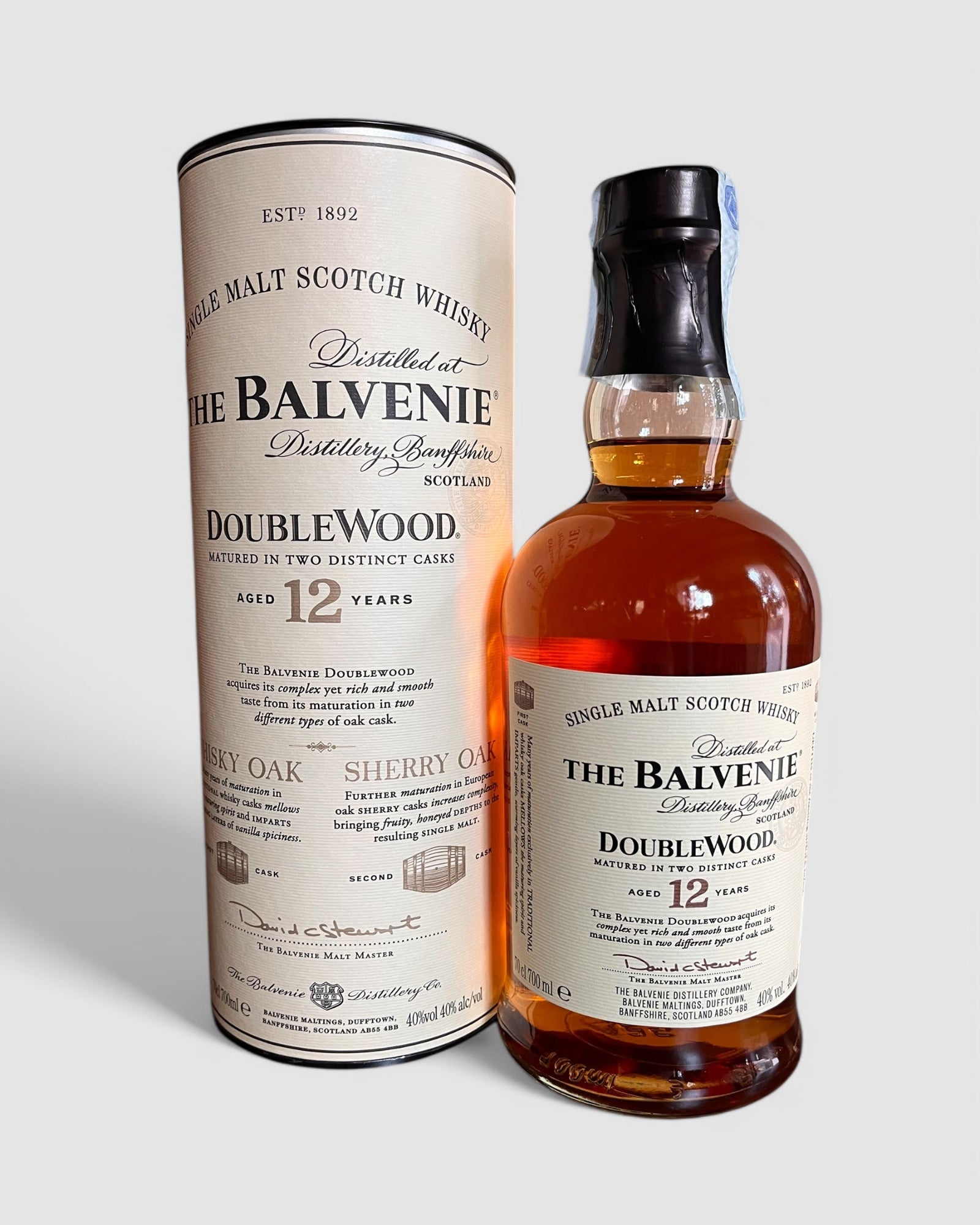 The Balvenie 12 YO DoubleWood Single Malt Whisky