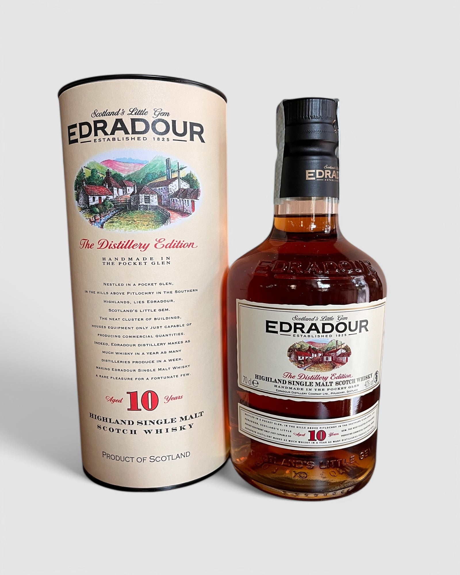 Edradour Highland Single Malt Scotch Whisky 10yo