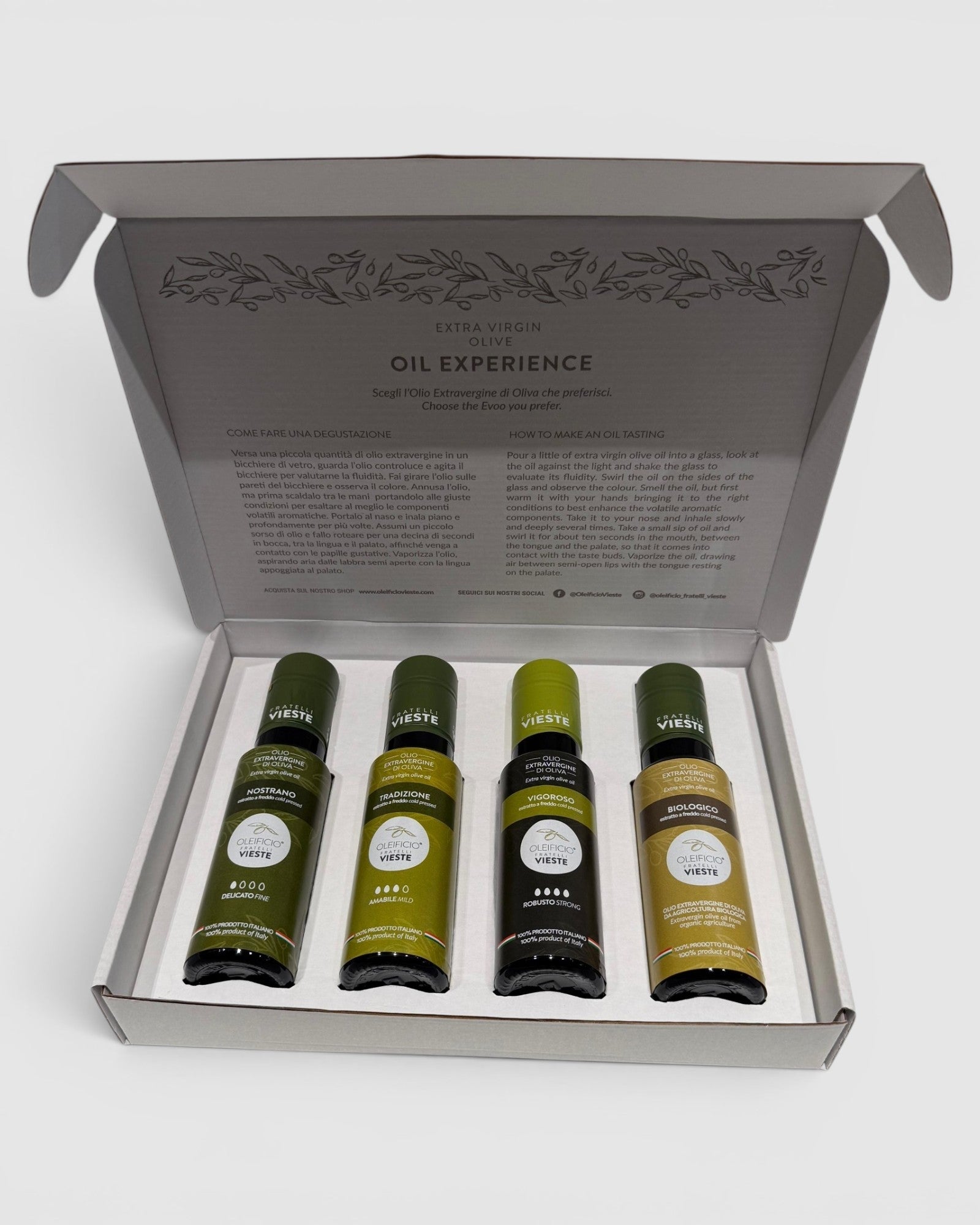 KIt degustazione olio Oleificio Fratelli Vieste