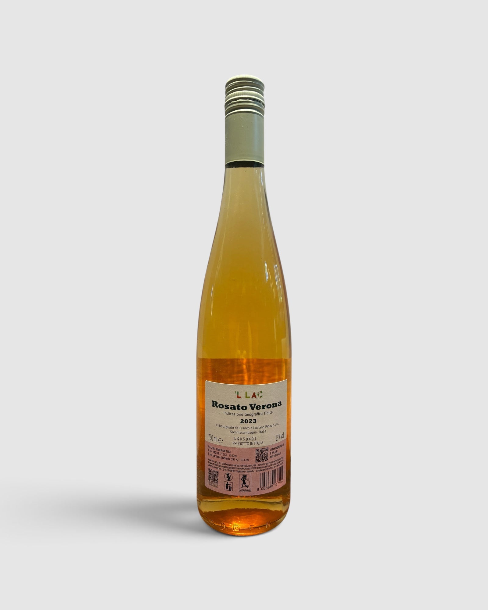 ’L LAC Rosato IGT 2023 - Azienda Agricola ’L LAC