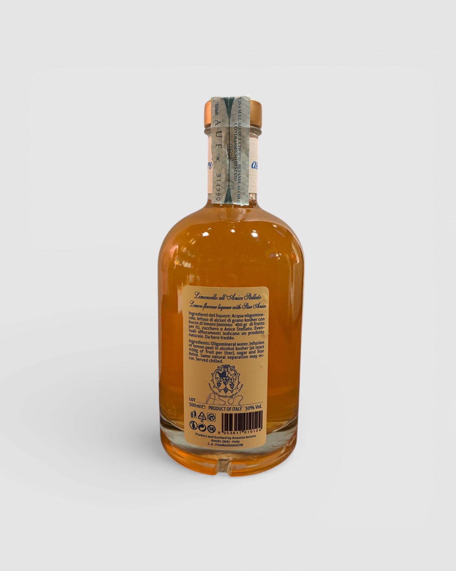 Limoncello all'Anice Stellato - Assuntina di Capri