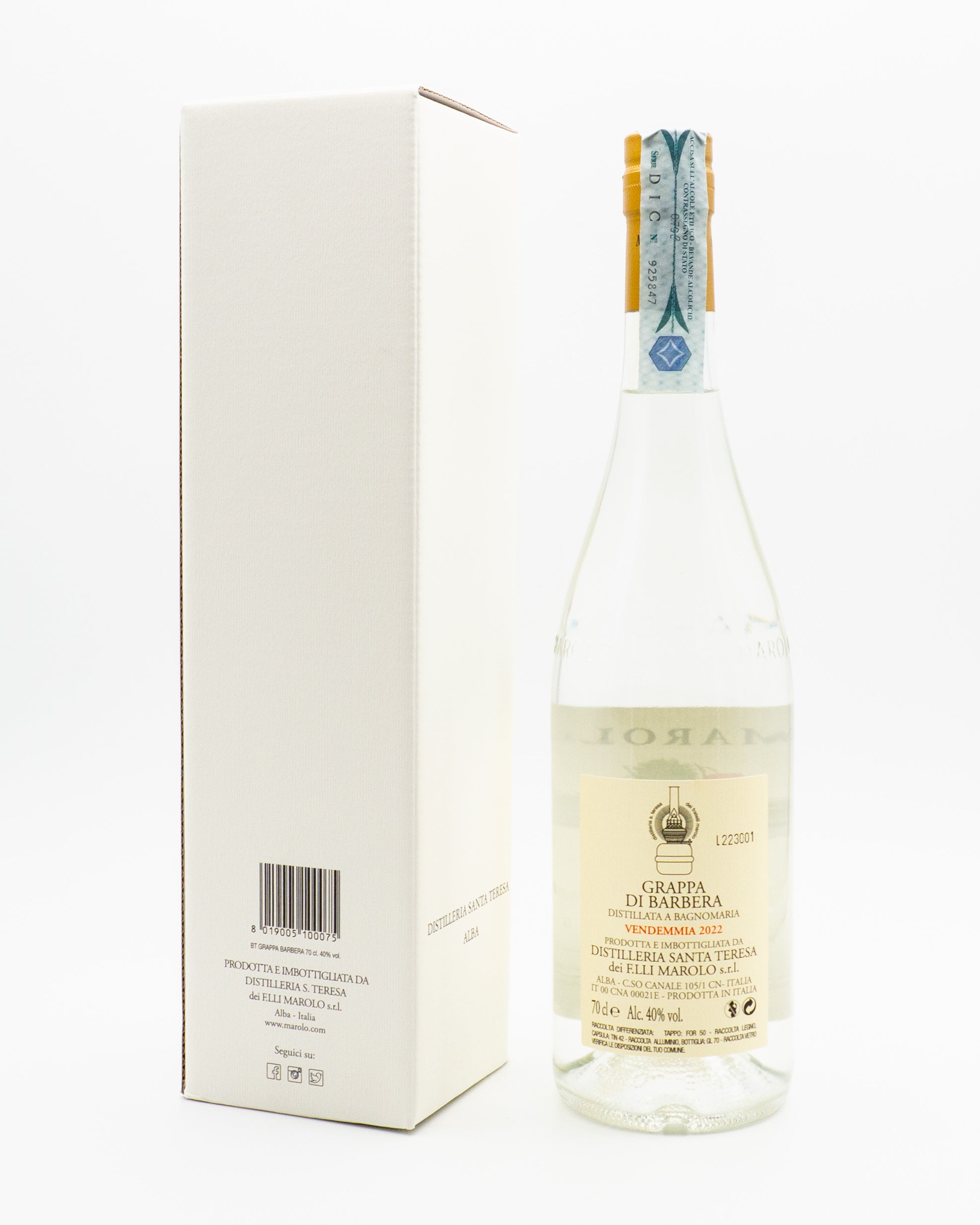 Grappa di Barbera - Marolo