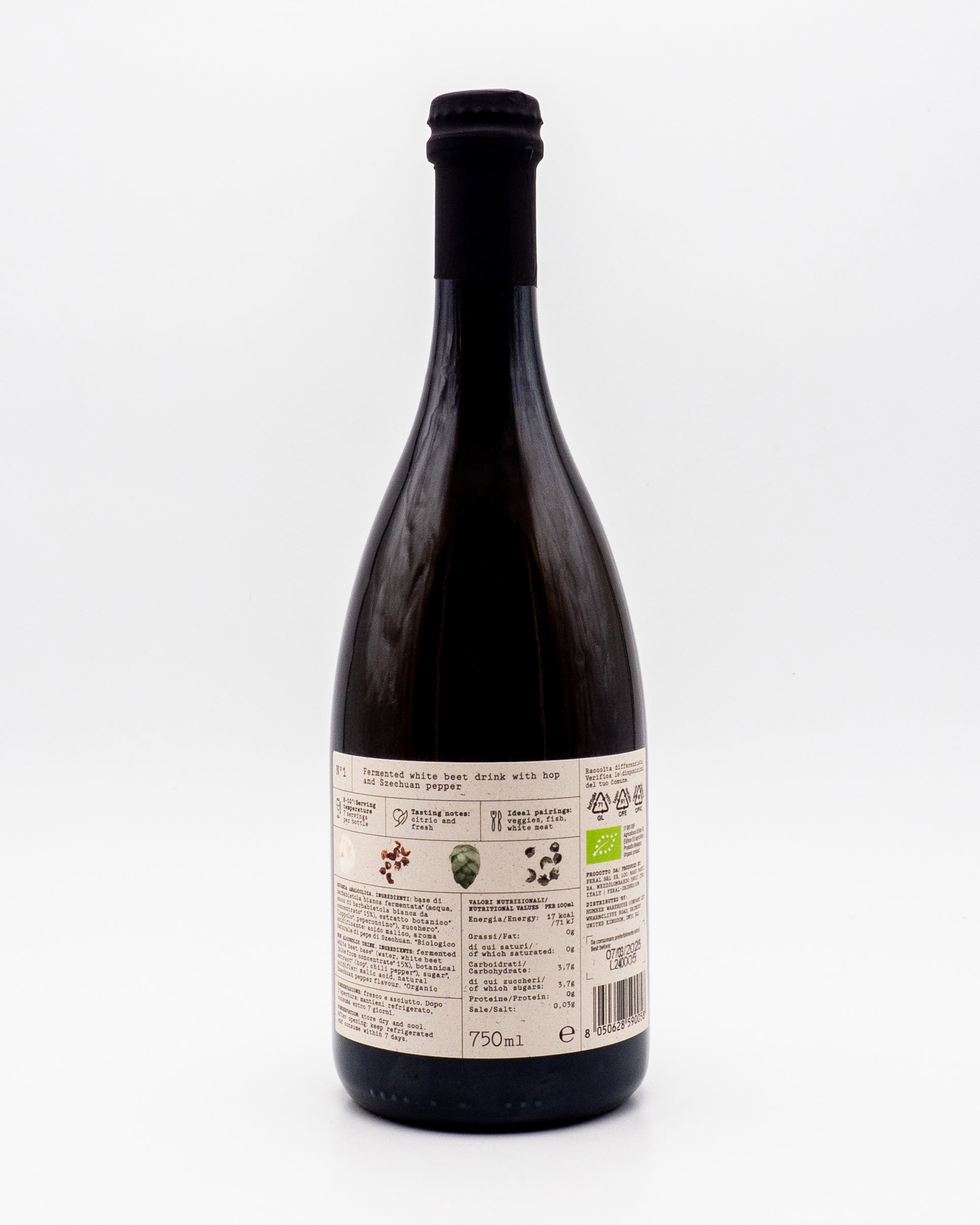 Feral n.1 fermentato di barbabietola bianca, luppolo e pepe di szechuan - Feral