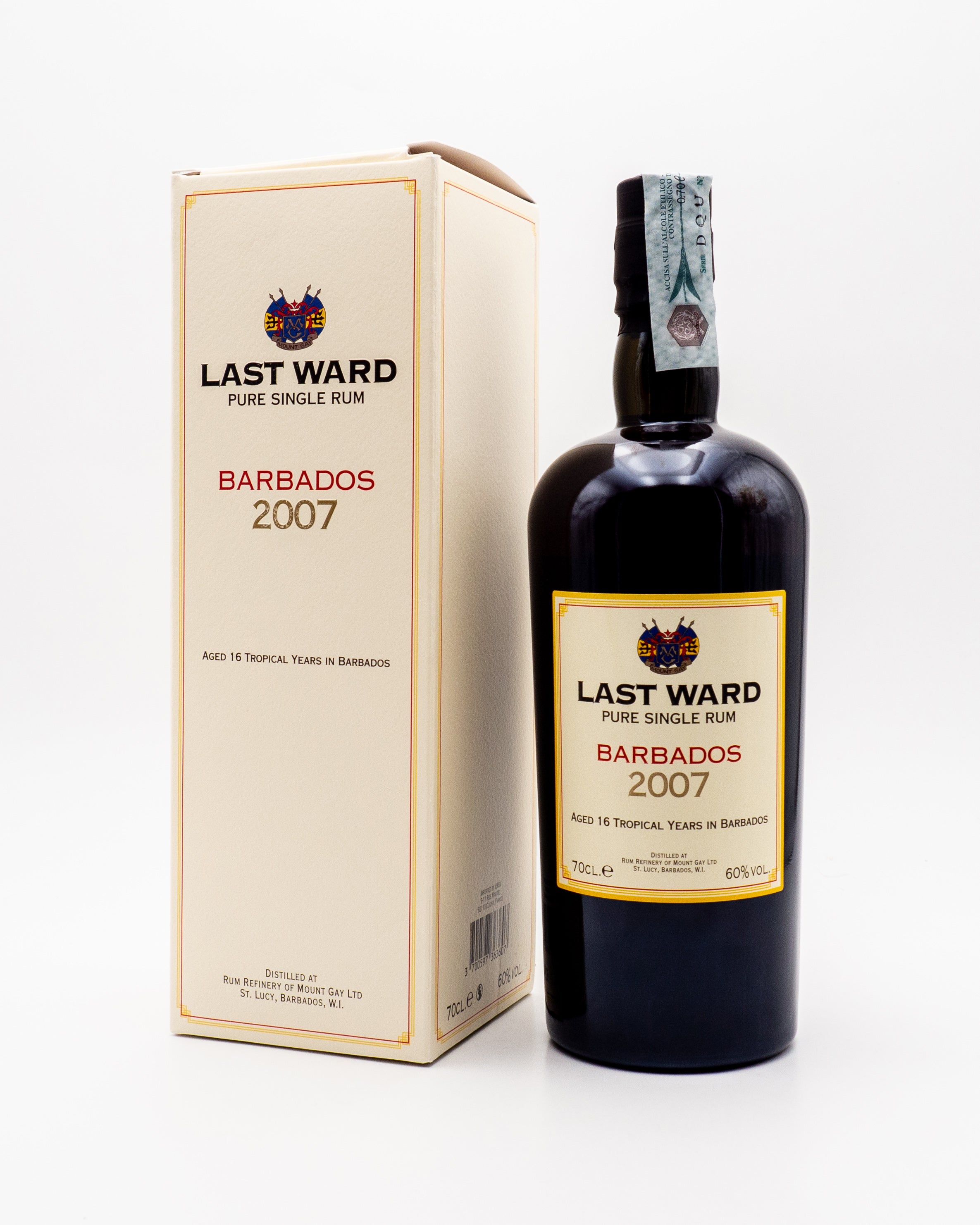 Rum Last Ward Barbados 2007 - Mount Gay