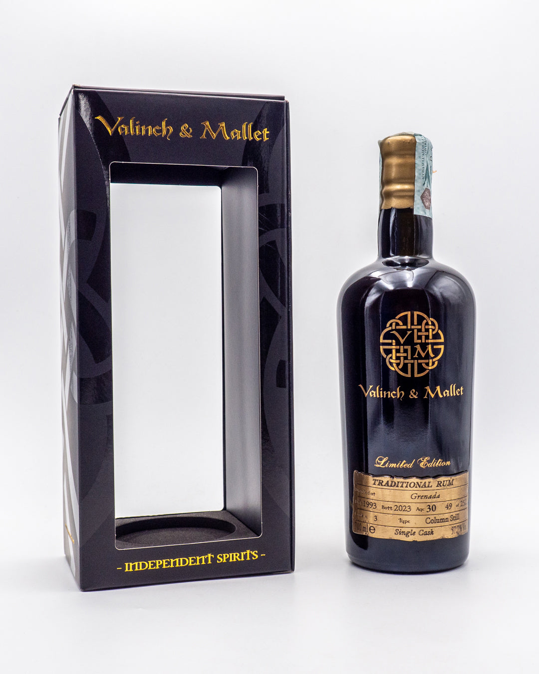 Grenada 30yo "The Spirits of Art" Collezione 2023 - Valinch & Mallet