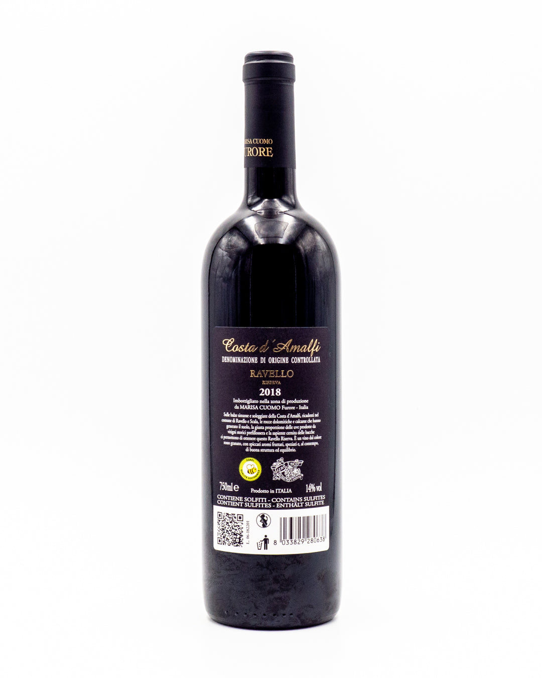 Costa D'Amalfi Ravello Rosso Riserva 2018 - Marisa Cuomo