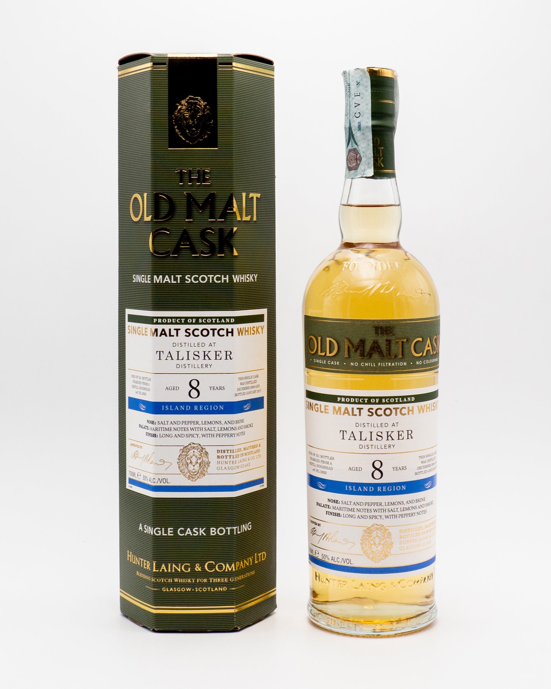Whisky Old Malt Cask 8yo - Talisker