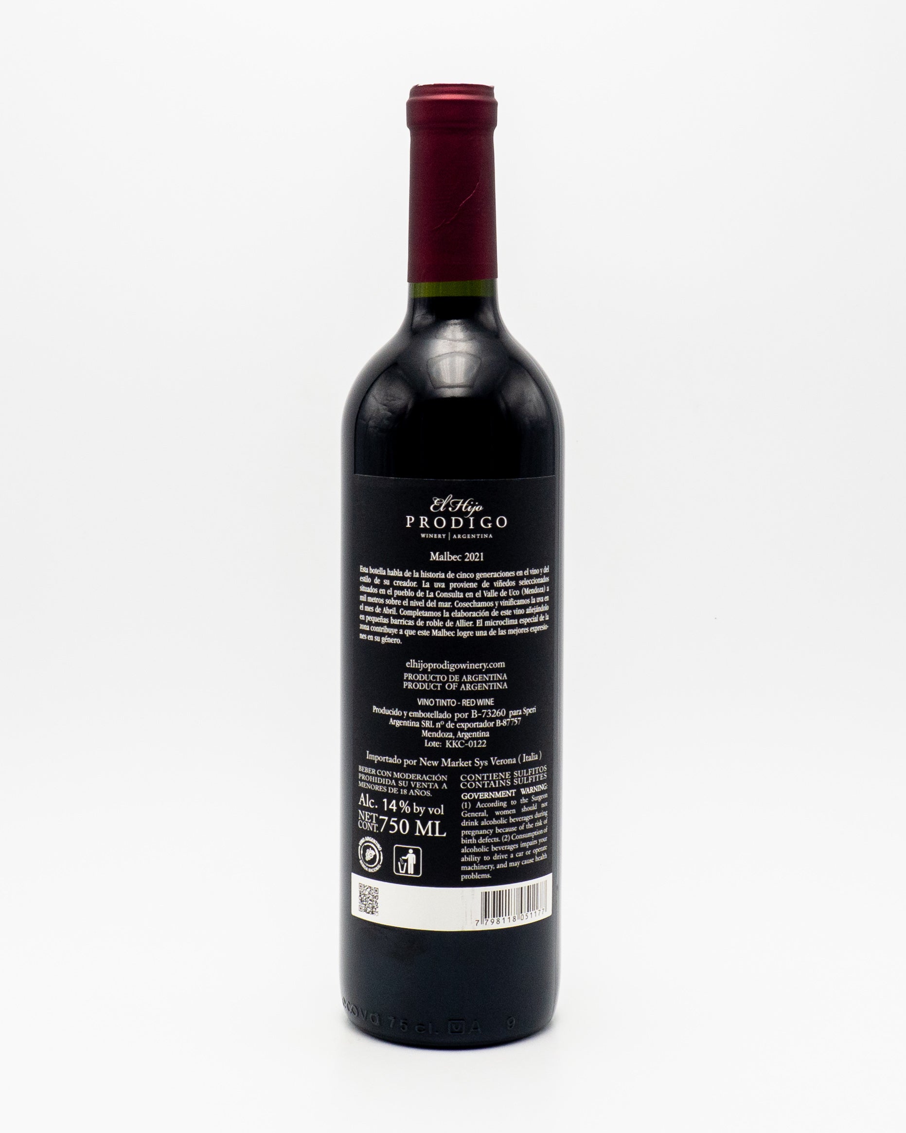 Malbec 2021 Seleccion - El Hijo Prodigo