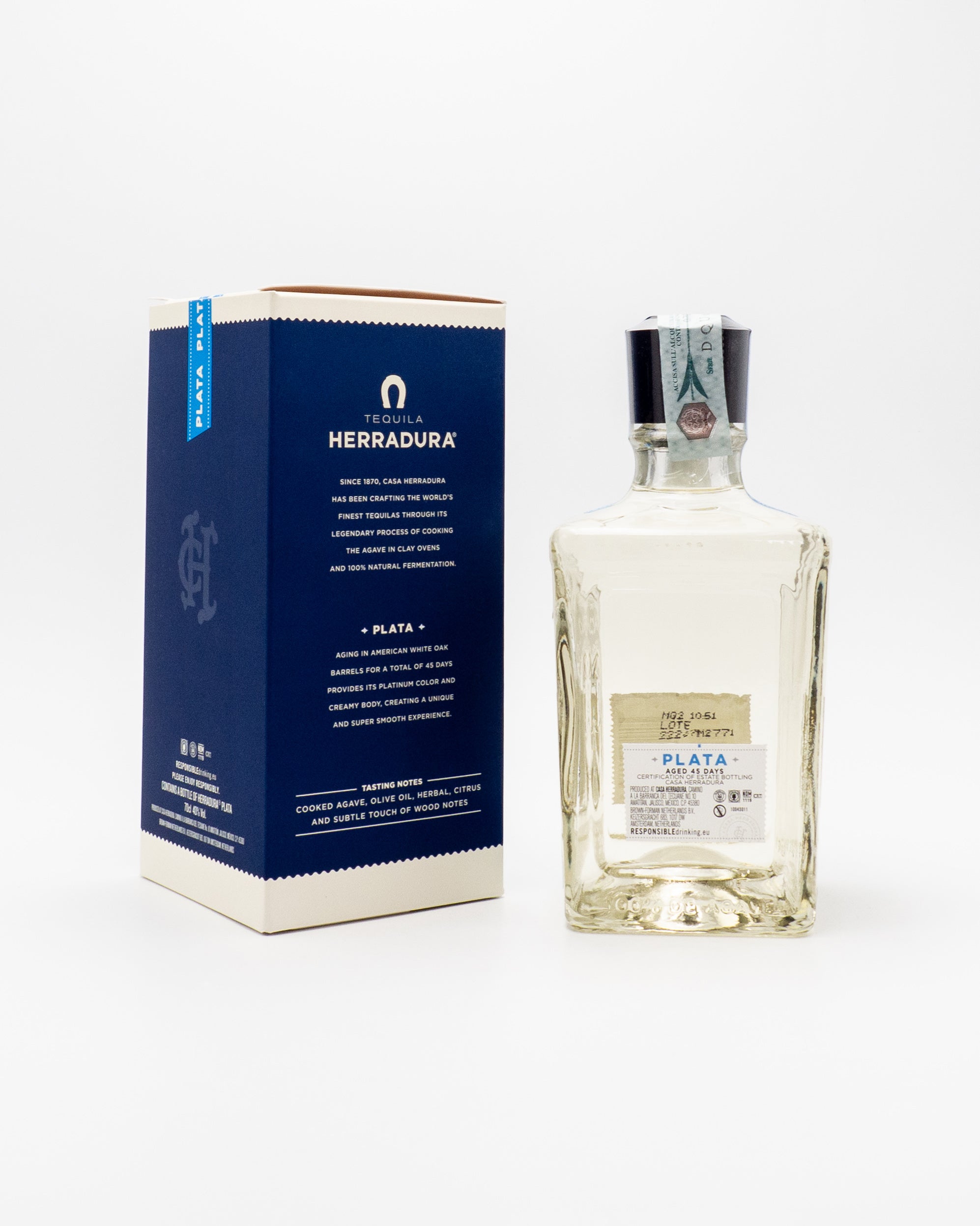 Tequila Herradura Plata