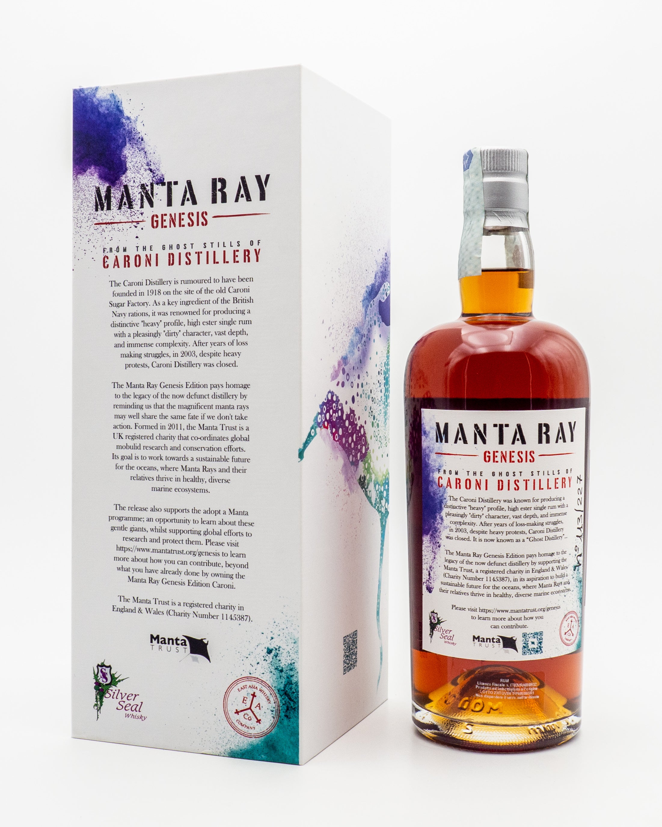 Rum Caroni 25yo The Manta Ray Genesis Edition