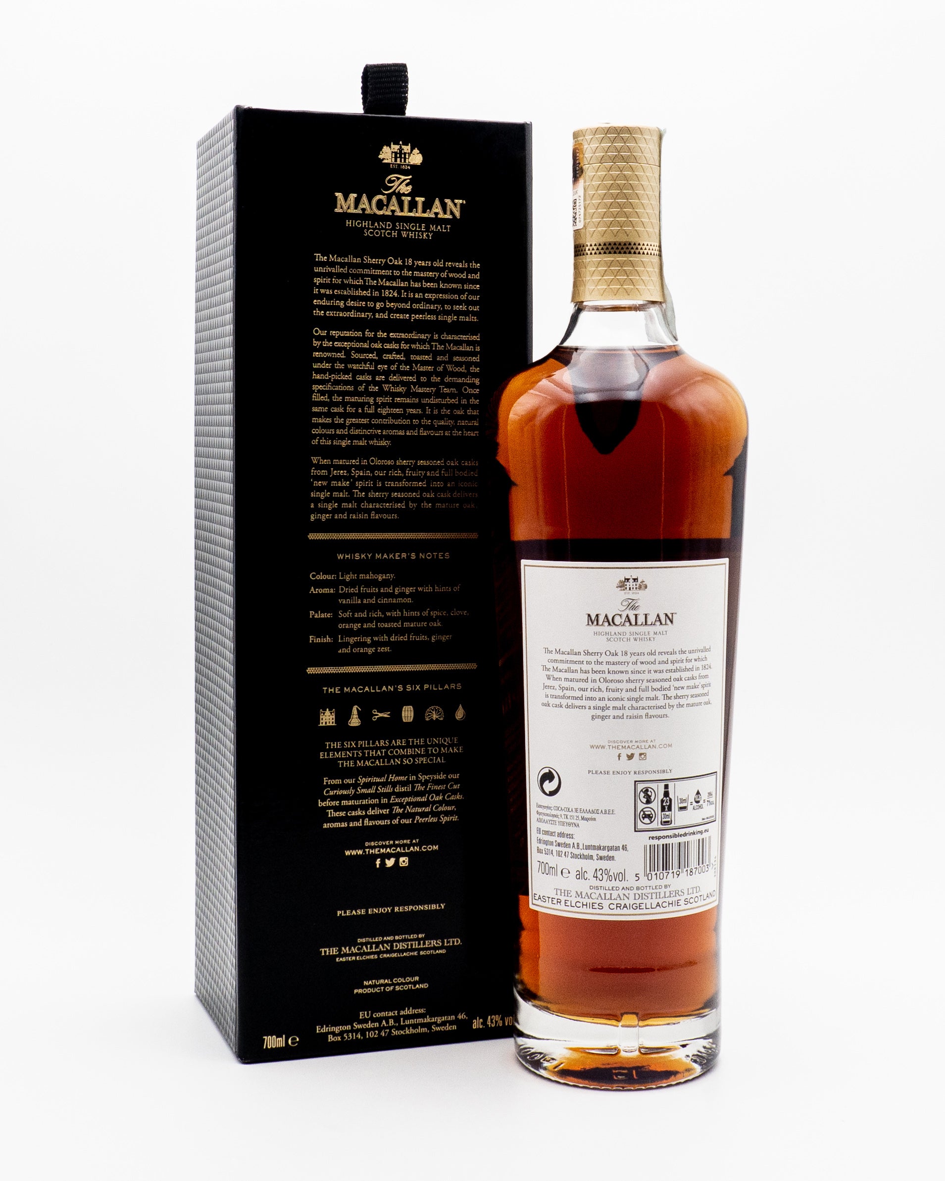 The Macallan 18yo Sherry Oak Cask