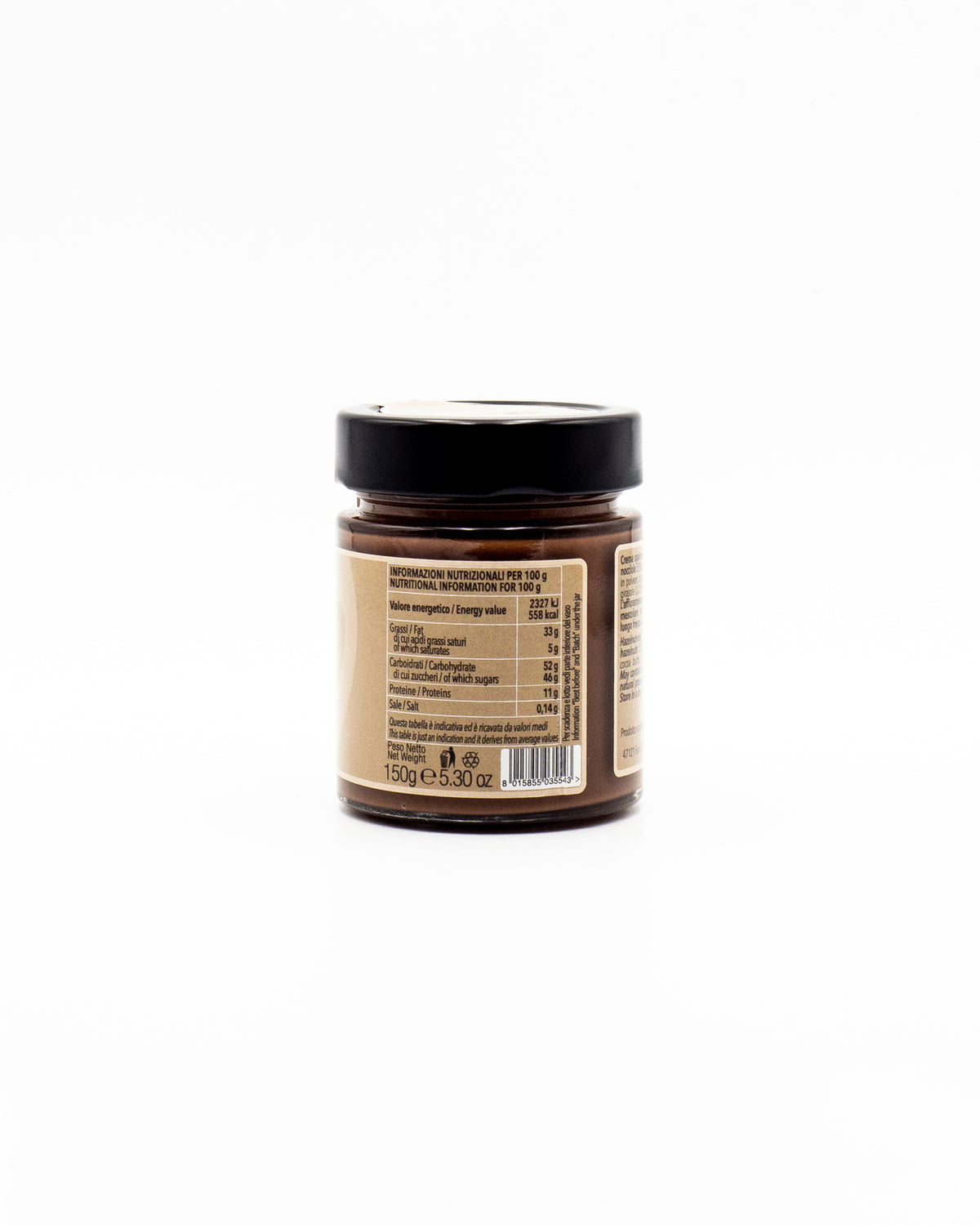 Crema spalmabile "Nocciola 55" 150g - Gardini