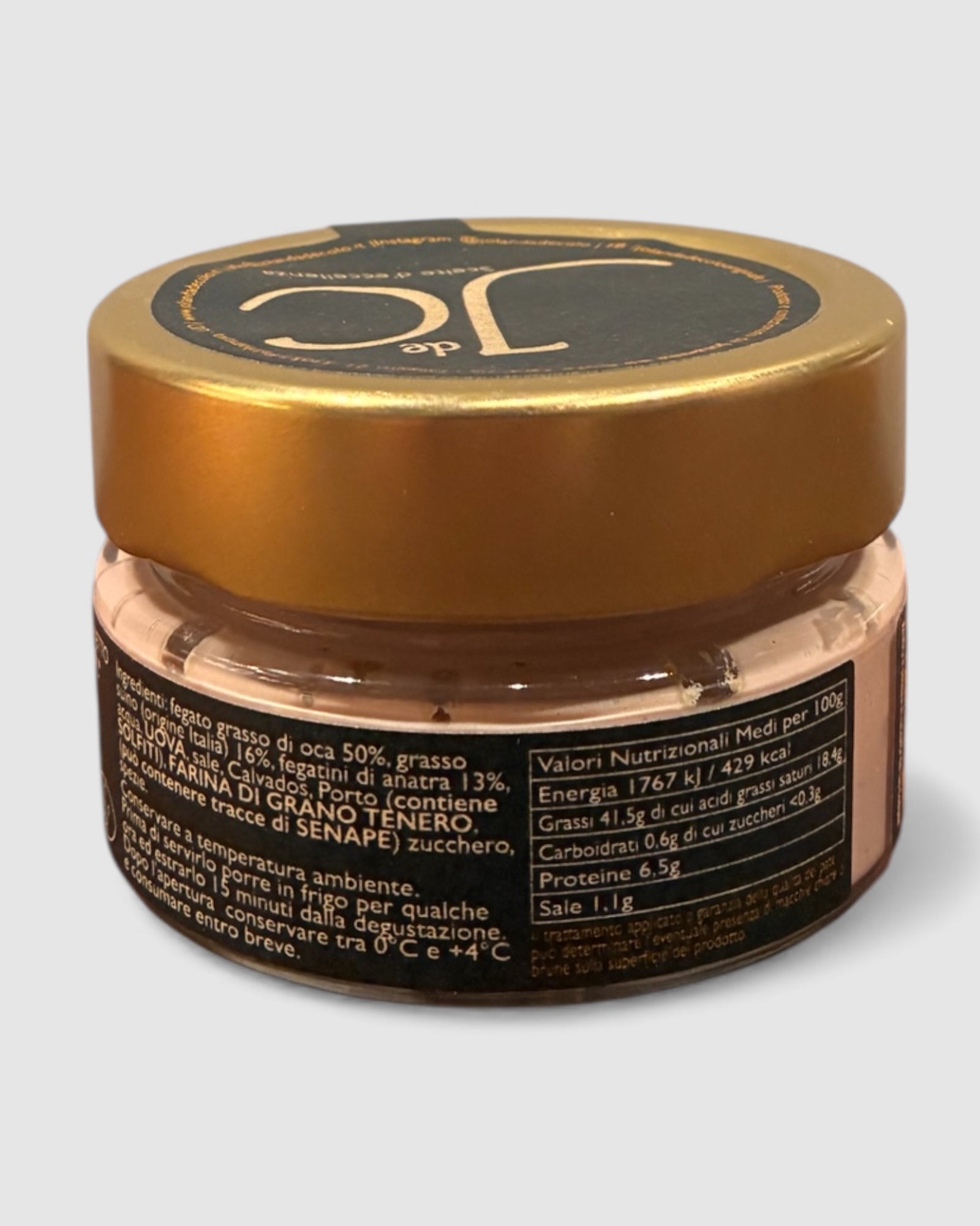 Patè di Foie Gras d'Oca - Jolanda De Colò | 100gr