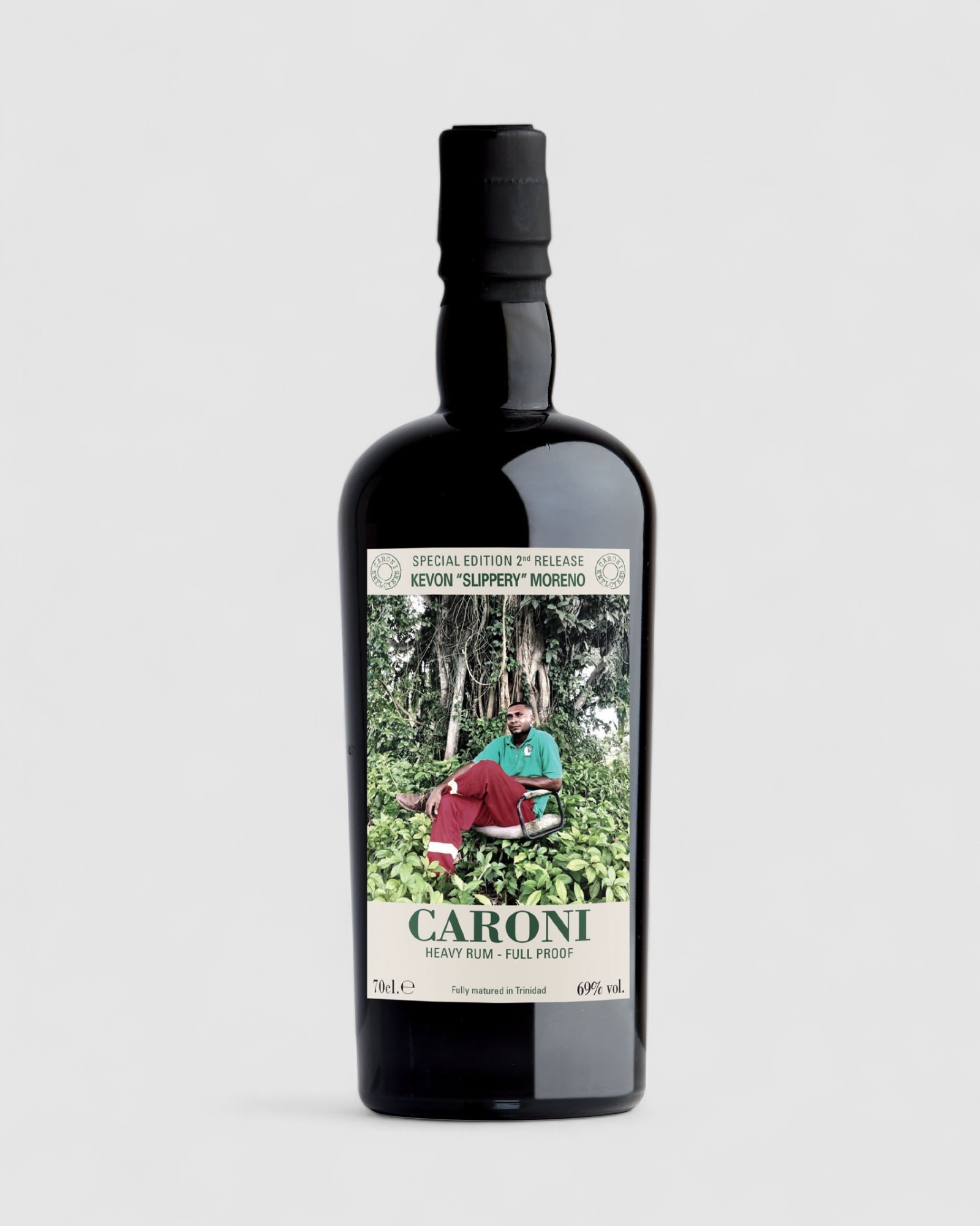 Rum Caroni Employees 2nd Release 21 Y.O. 1998 Full Proof - Kevin "Slippery" Moreno