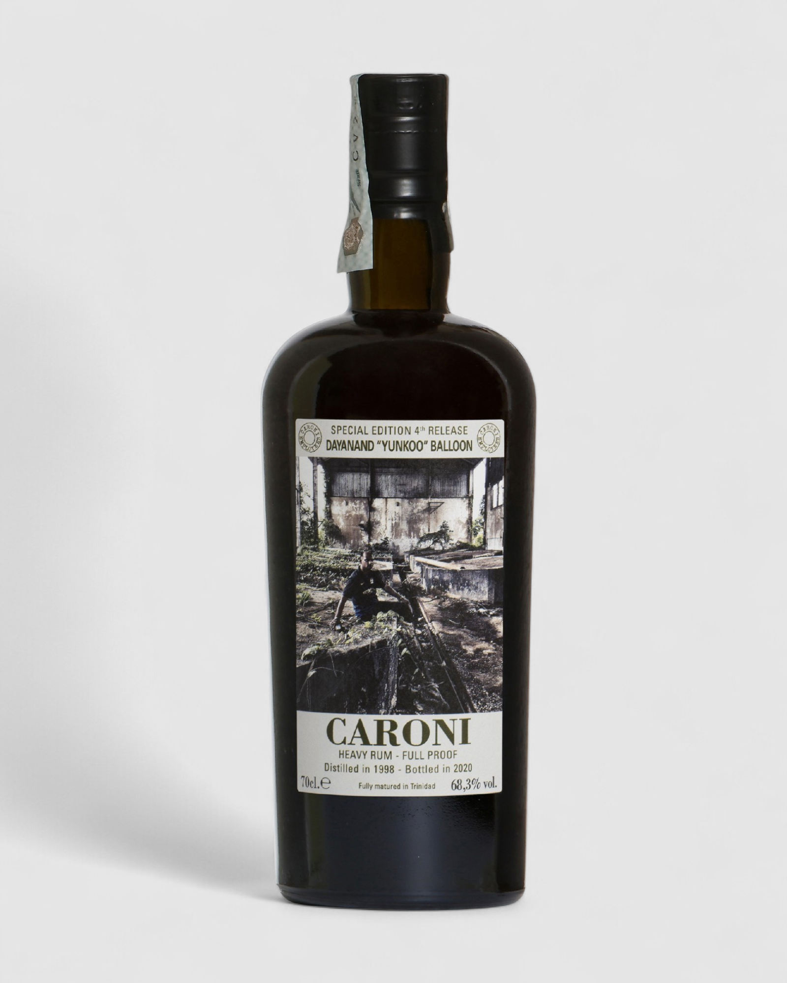 Rum Caroni Employees 4th Release 22 Y.O. 1998 Full Proof - Dayanand "Yunkoo" Balloon
