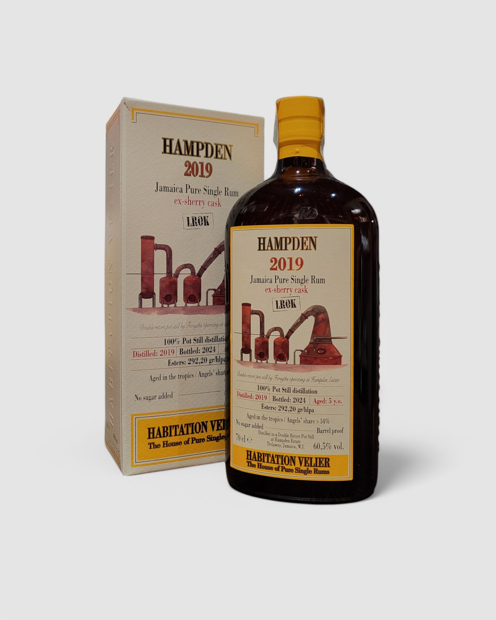 Rum Habitation Velier Hampden 2019 LROK Ex-Sherry - Velier