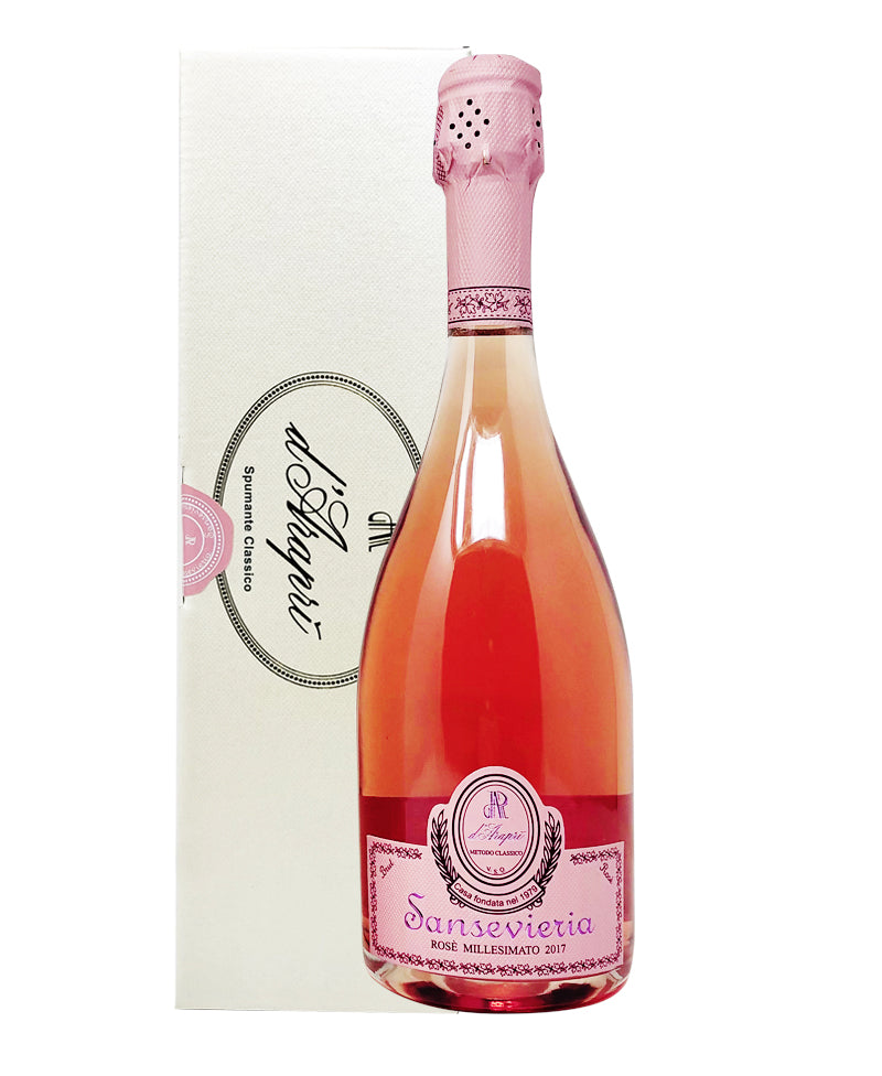 2019 Nero Di Troia Rose' Brut Sansevieria M.c. Astucciato - D'arapri'