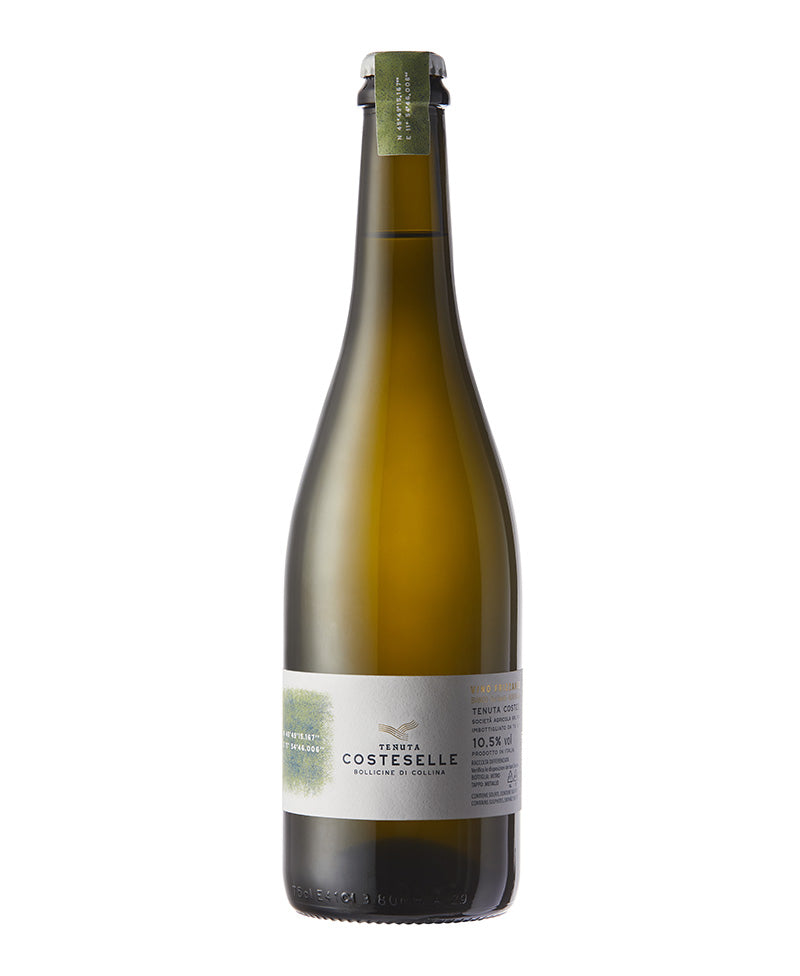Vino Frizzante Bianco Sui Lieviti Tappo Corona - Tenuta Costeselle