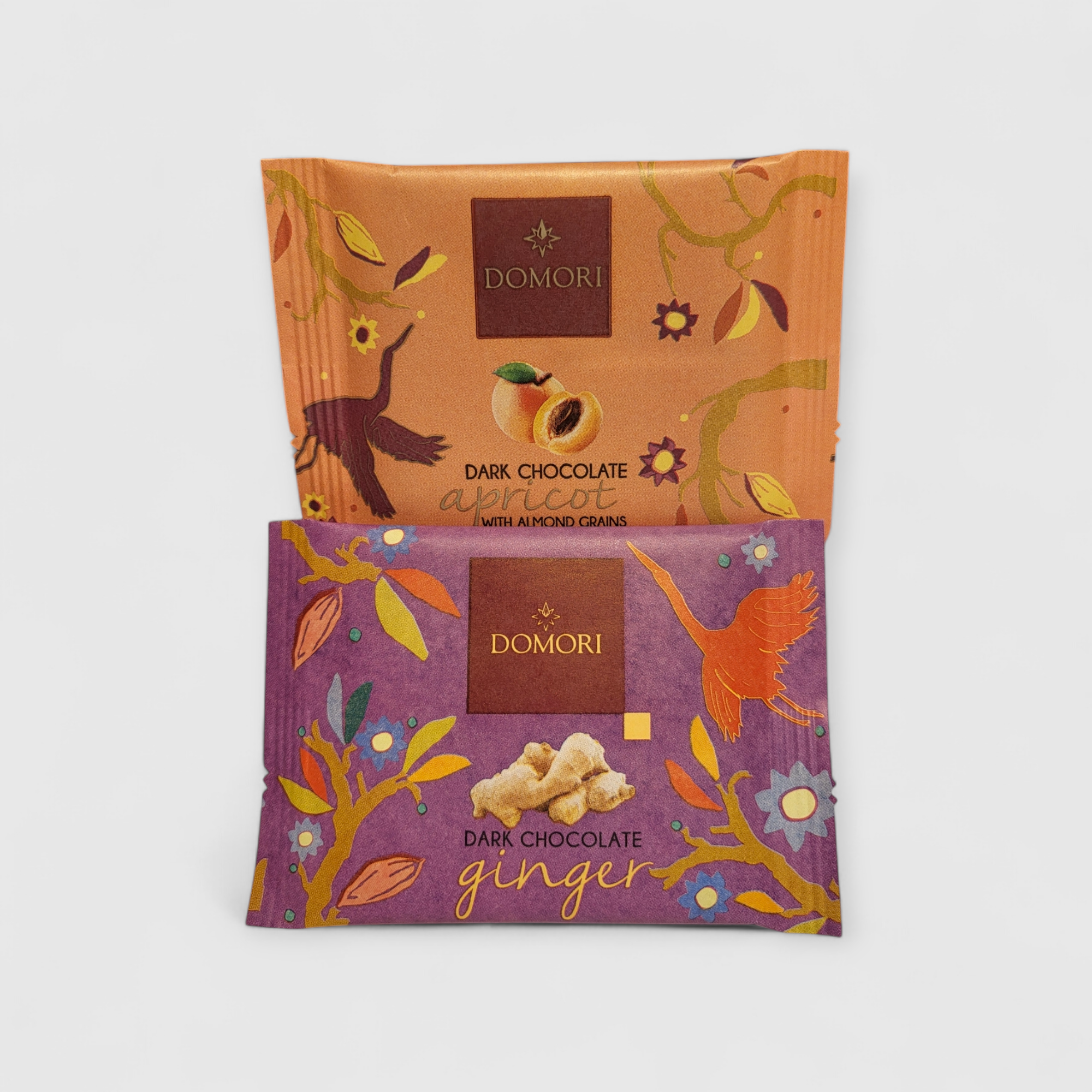 Tavoletta Cioccolato Dark Chocolate Ginger e Apricot - Domori