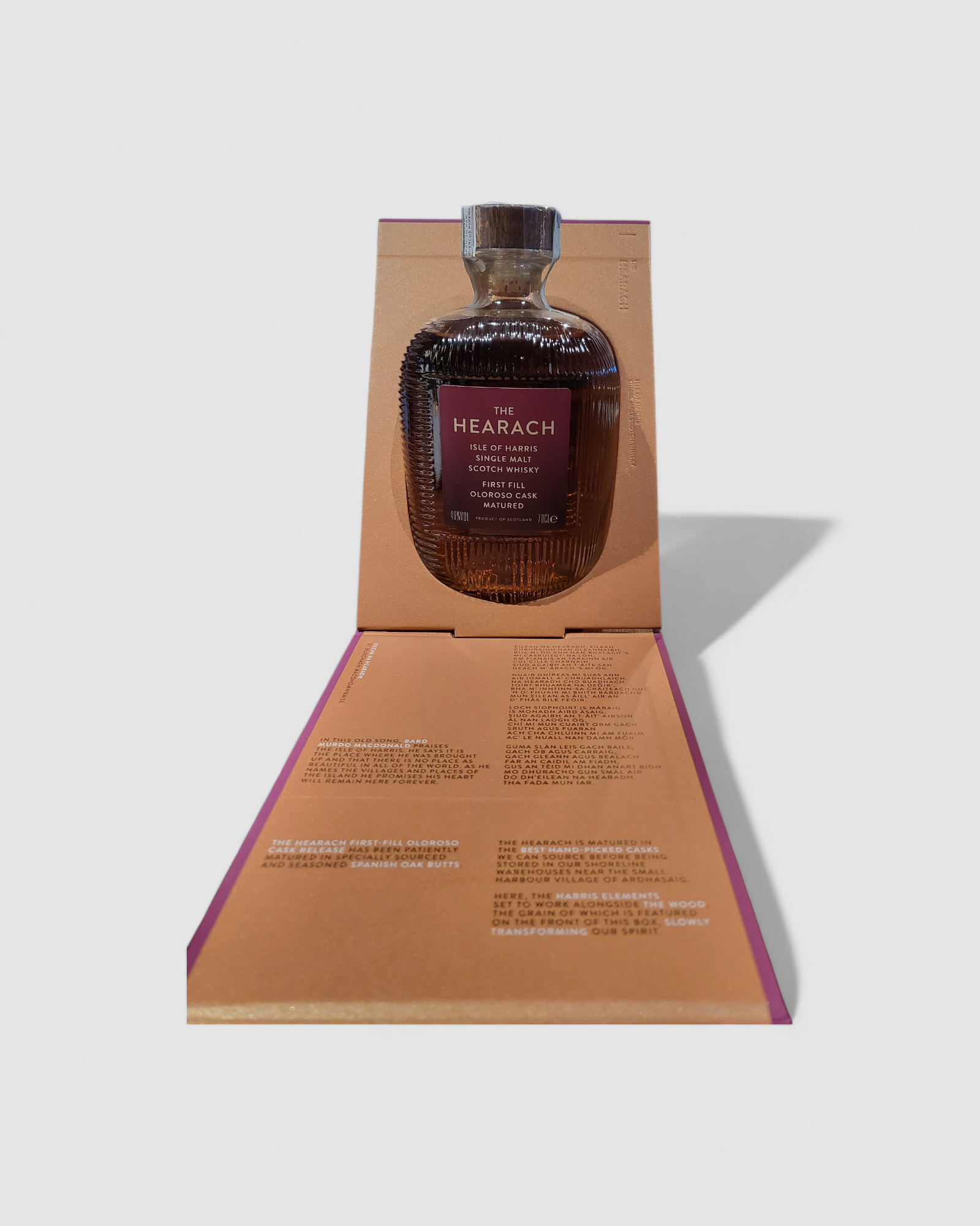 The Hearach Single Malt First Fill Oloroso Cask Box