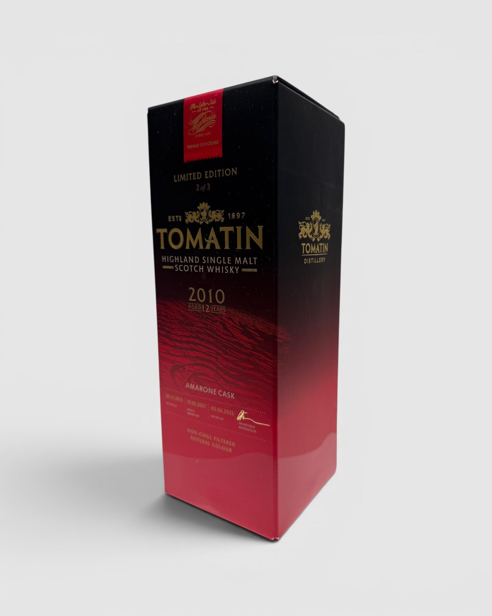 Tomatin 12 Yo Italian Collection Amarone Cask 2010 - Italian Collection