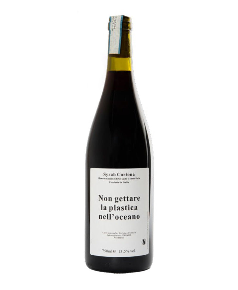 2020 Syrah Cortona Bio* Non Gettare La Plastica Nell'oceano - Caravanserraglio