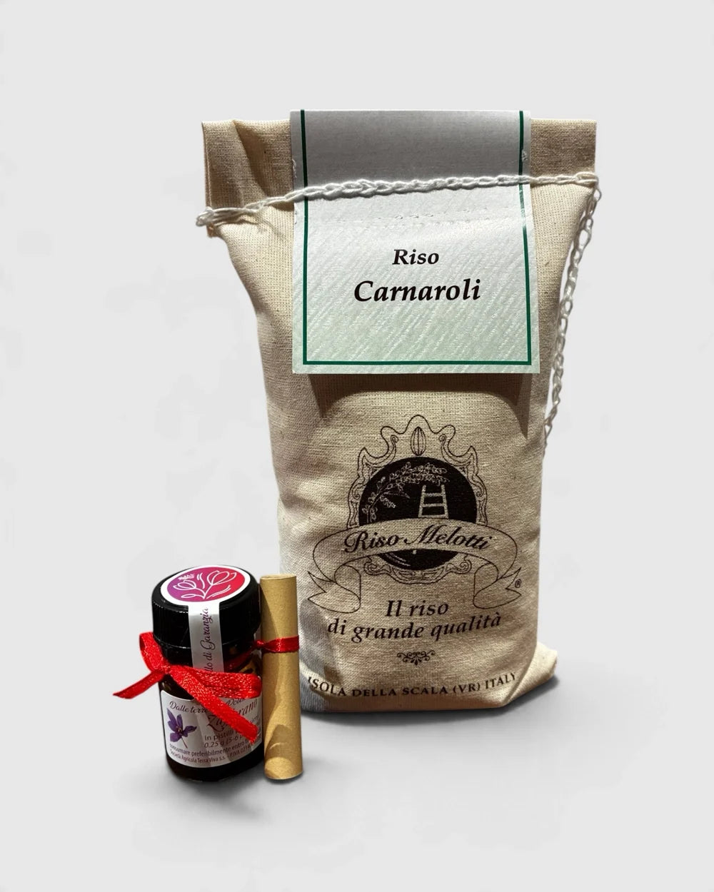 Kit Alla Milanese con riso Carnaroli Melotti 500 g e zafferano in pistilli