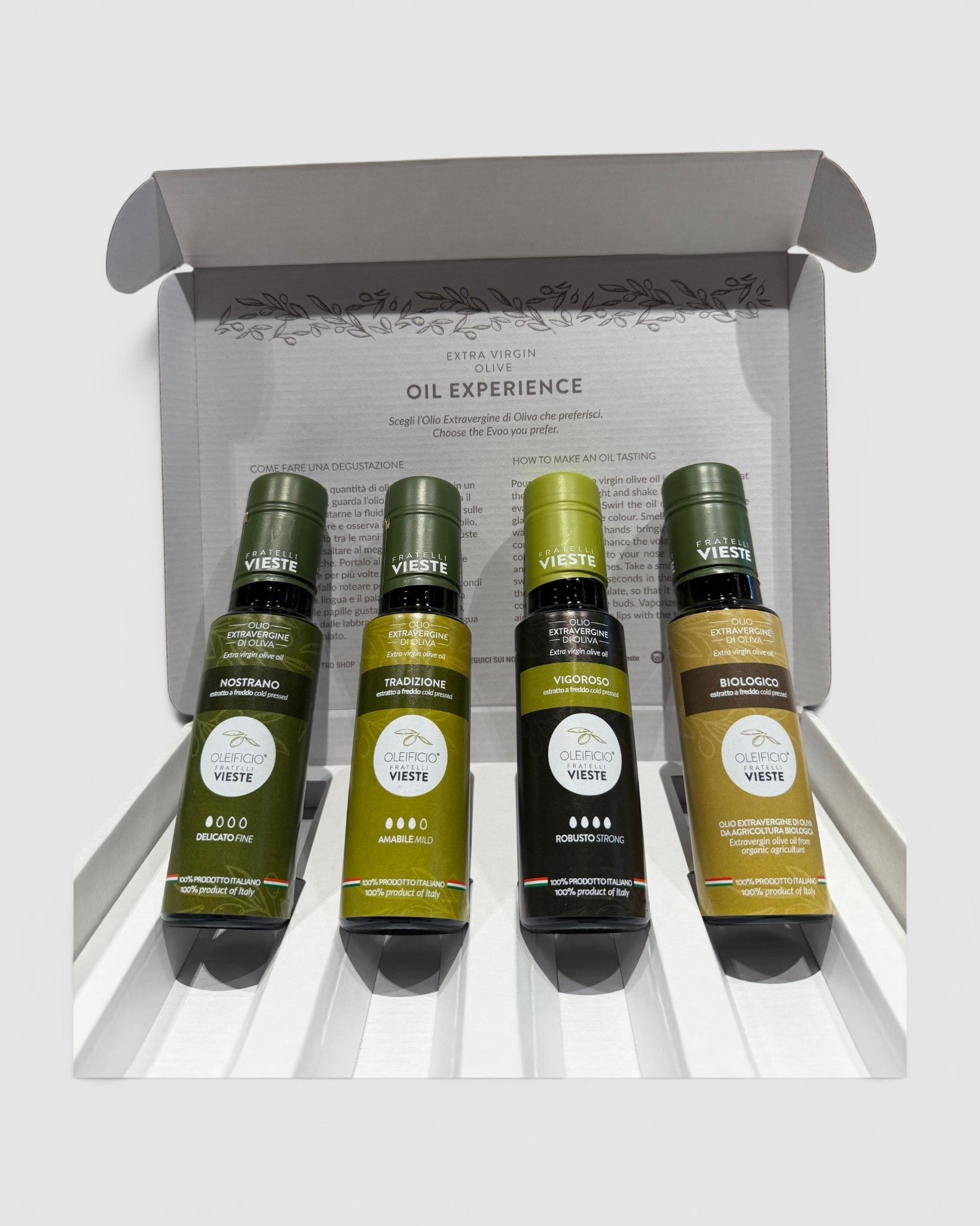 KIt degustazione Olio extravergine d'oliva – Oleificio Fratelli Vieste