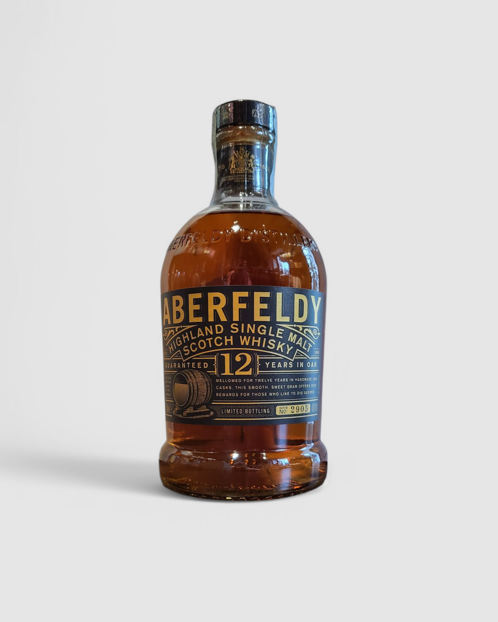 Aberfeldy Highland Single Malt Scotch Whisky 12yo - Aberfeldy