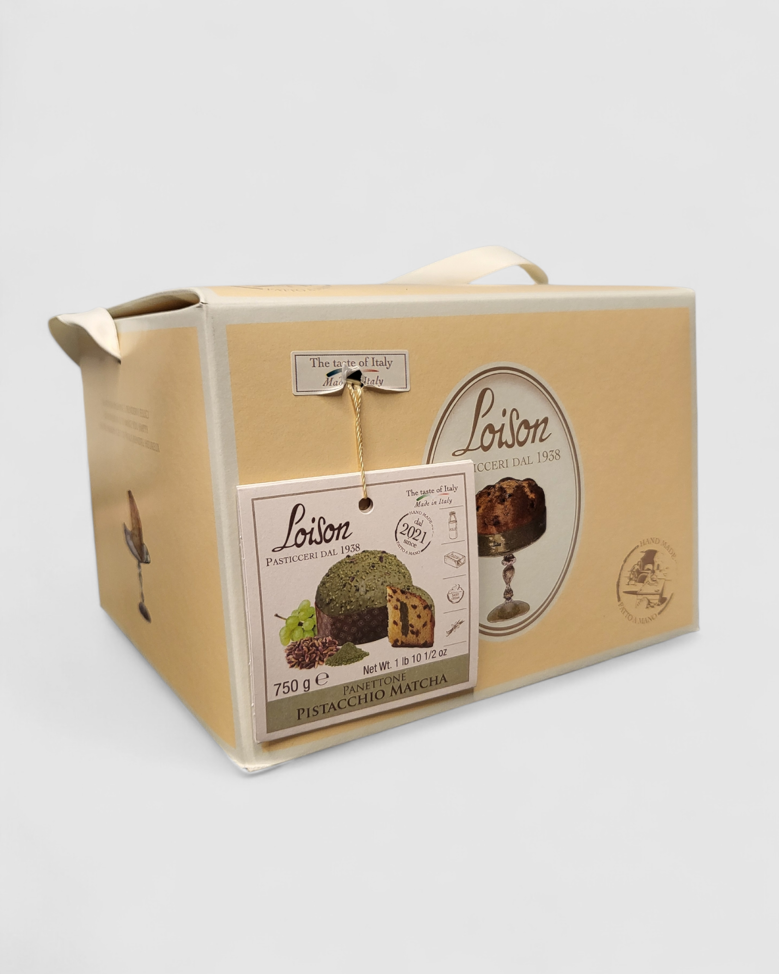 Panettone Pistacchio e Matcha - Loison