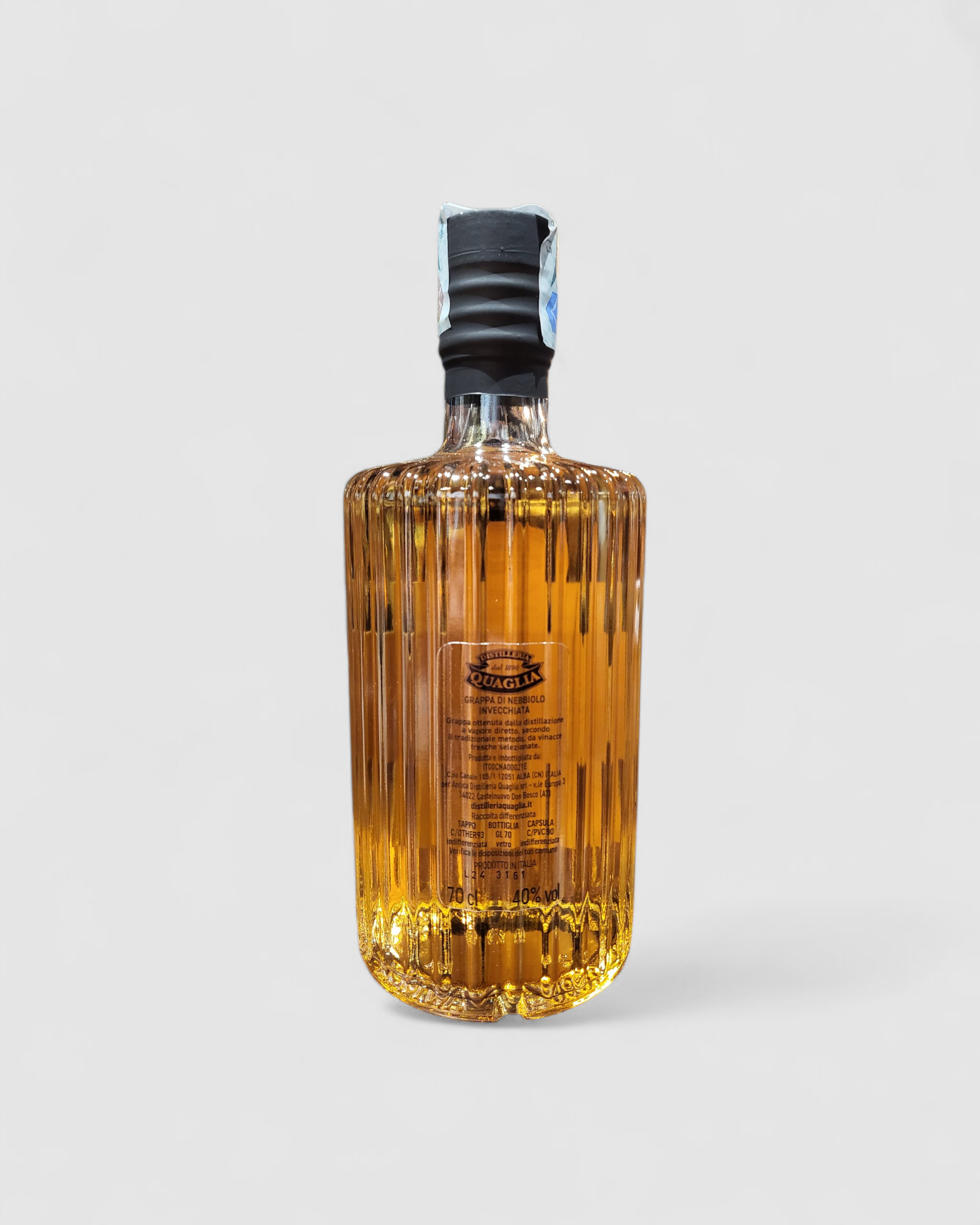 Grappa di Nebbiolo - Antica Distilleria Quaglia