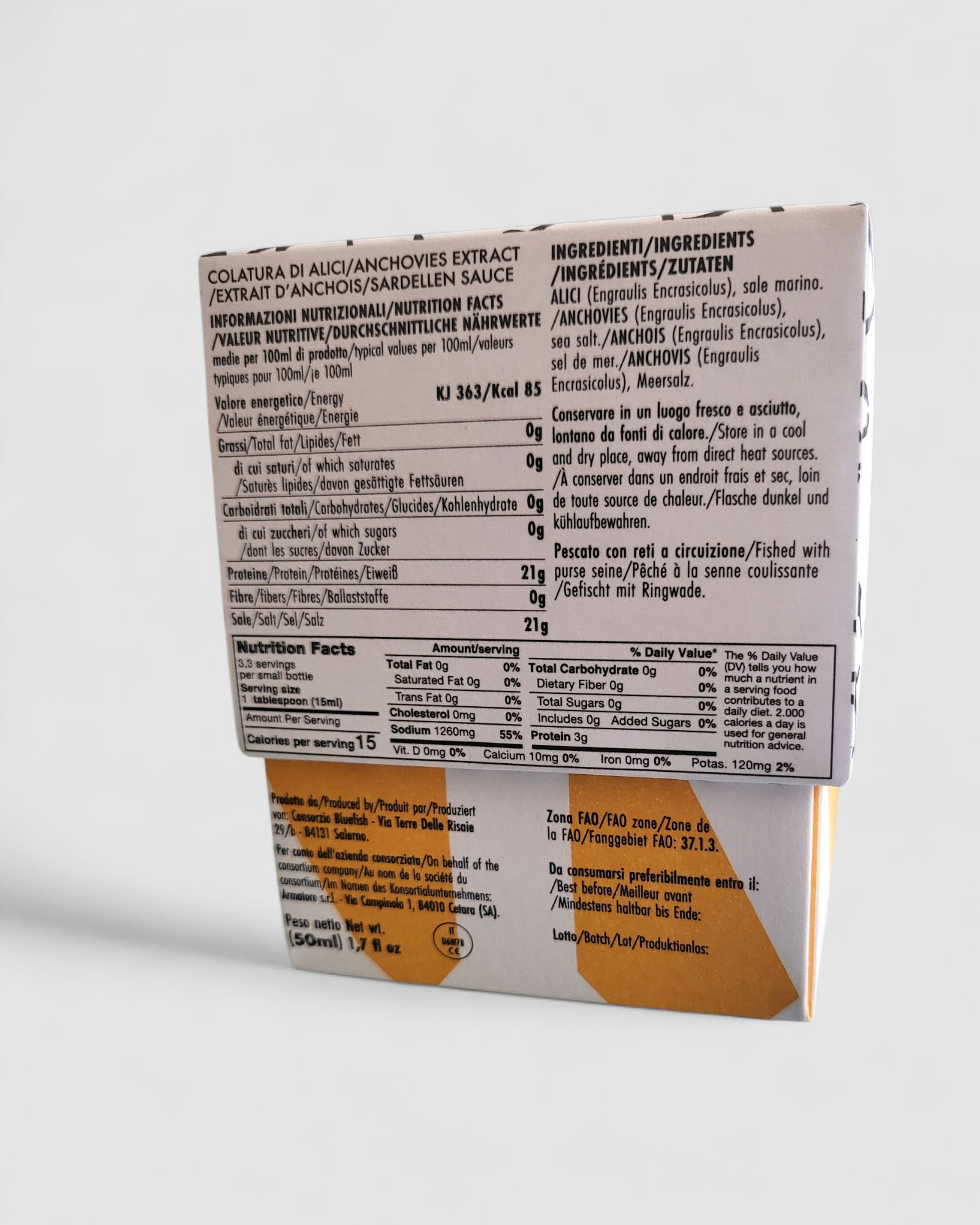 Colatura di Alici di Cetara Riserva - Armatore