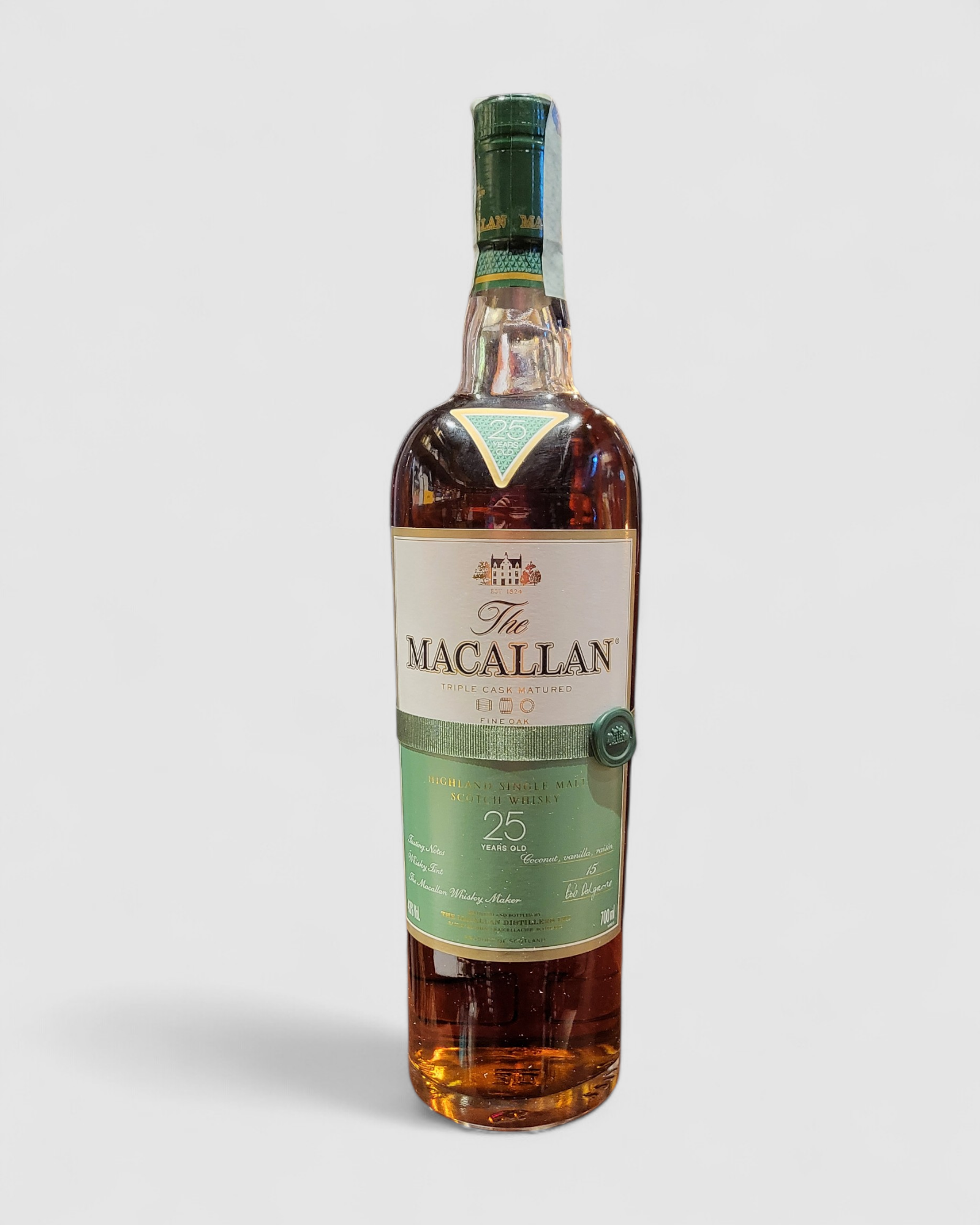 Macallan 25 Y.O. Fine Oak Triple Cask Matured