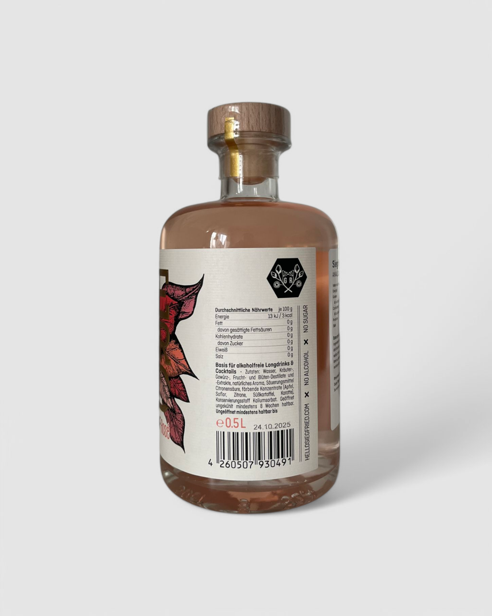 Siegfried Wonderleaf Rosé - Pink Gin Analcolico - Siegfried Gin