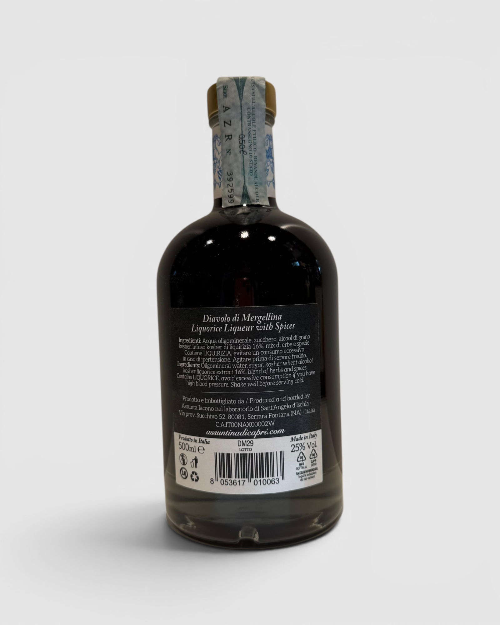 Liquore Diavolo di Mergellina - Assuntina di Capri