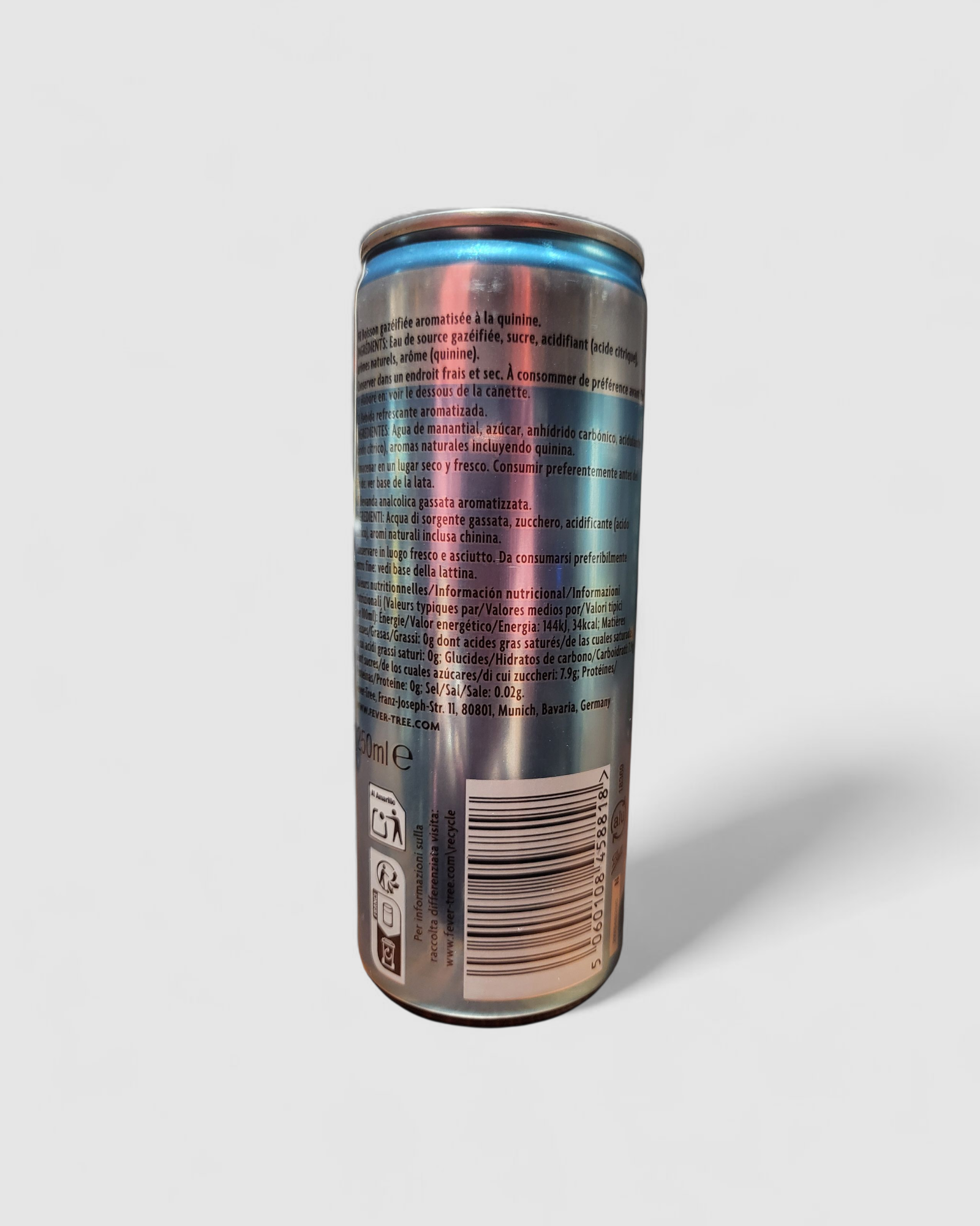 Acqua Tonica Mediterranean - Fever Tree - Lattina