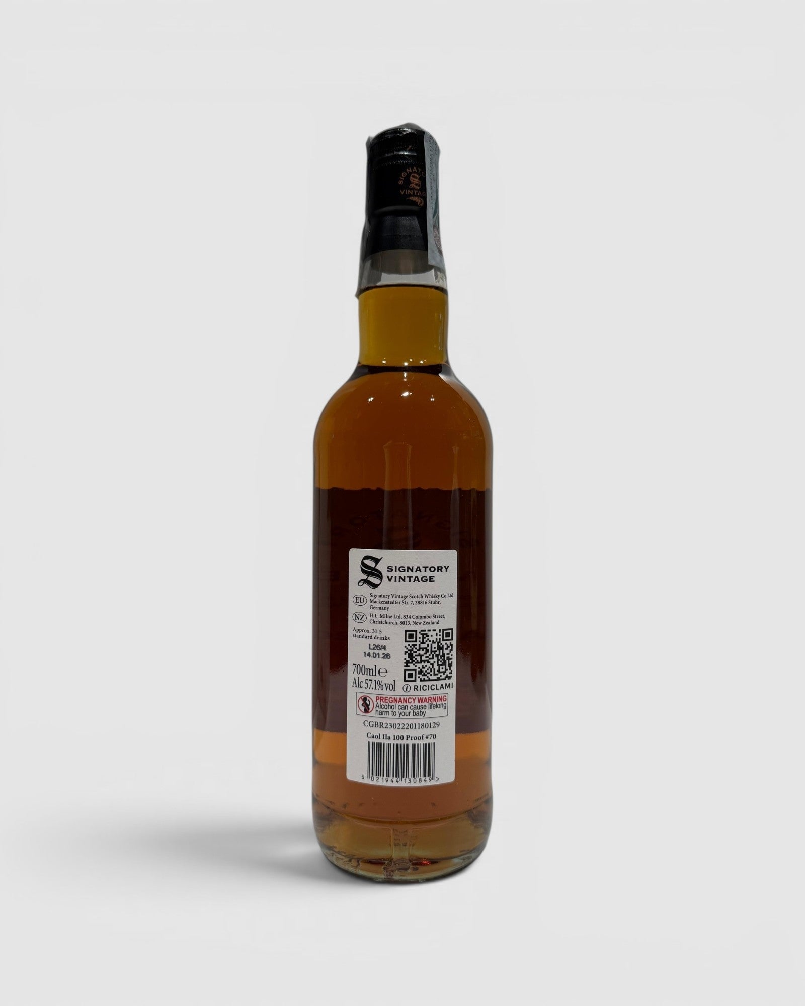Signatory Caol Ila 2012 13 Y.O. 100% Proof