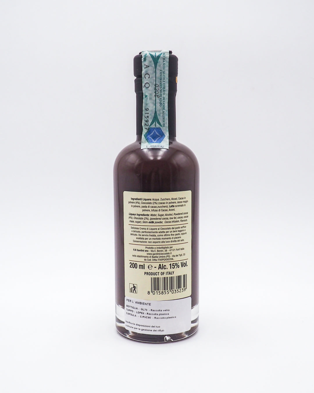 Liquore Crema al Cioccolato - Gardini